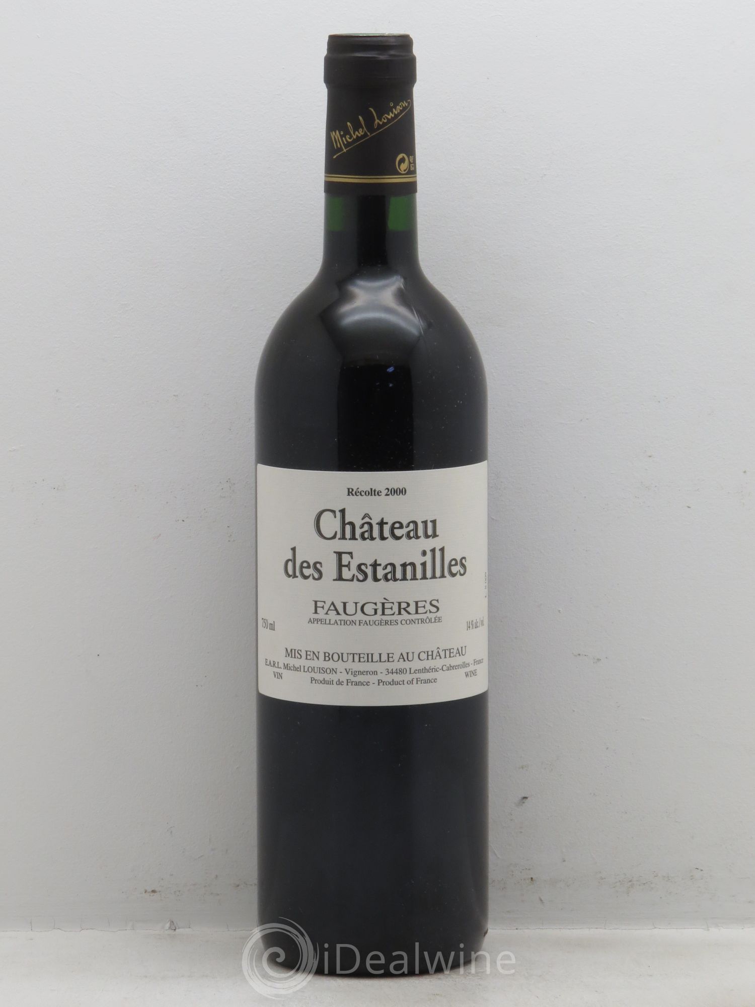 Faugères Château des Estanilles 2000 - Posten von 1 Flasche - 0