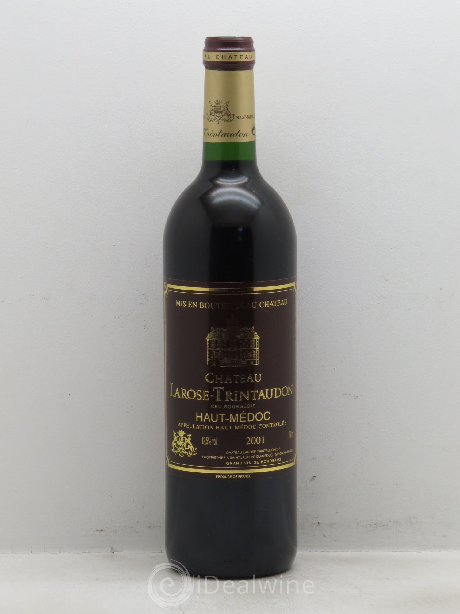 Château Larose Trintaudon Cru Bourgeois 2001 - Lot de 1 bouteille - 0