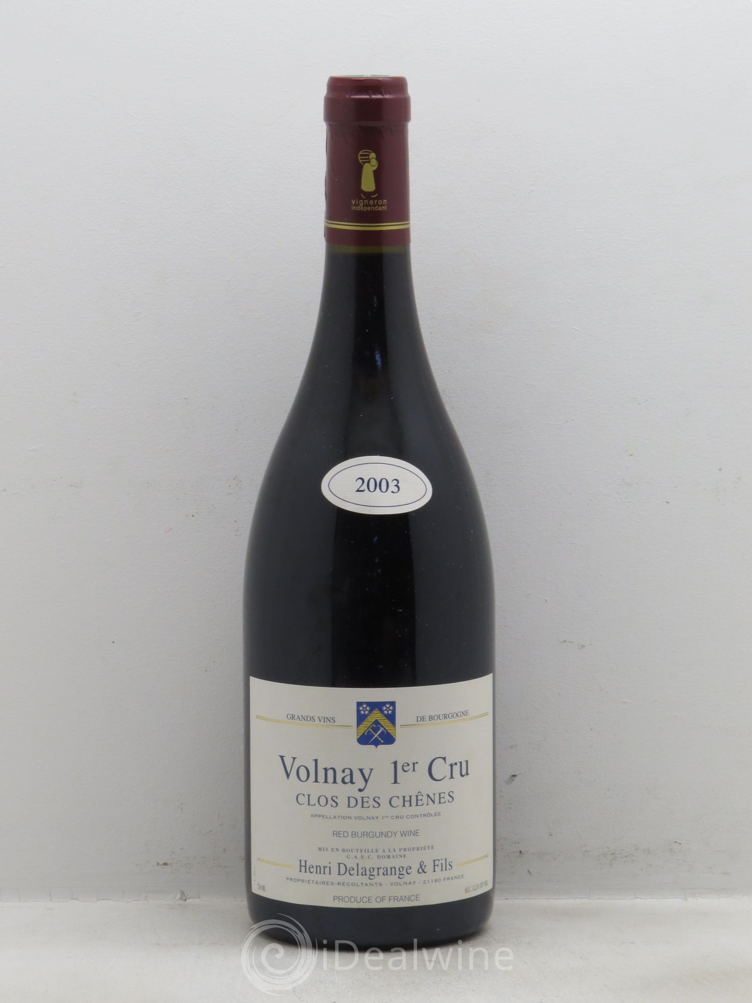 Volnay 1er Cru 2003 - Lot de 1 bouteille - 0