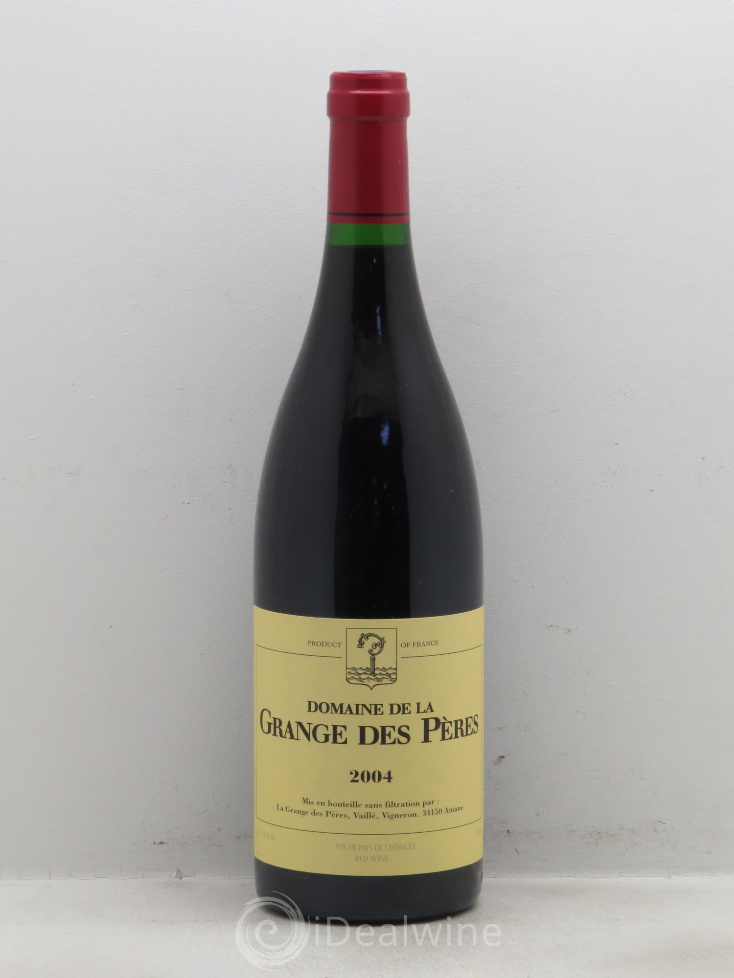 Pays d'Hérault Grange des Pères Laurent Vaillé 2004 - Lot de 1 bouteille - 0