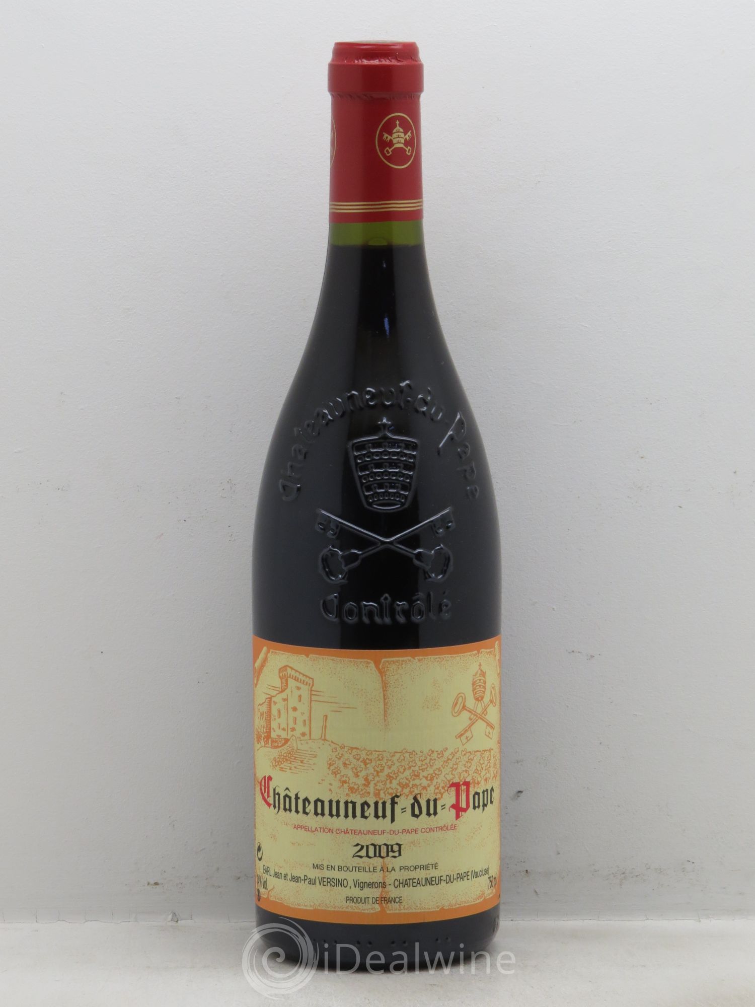 Châteauneuf-du-Pape Jean et Jean-Paul Versino 2009 - Posten von 1 Flasche - 0
