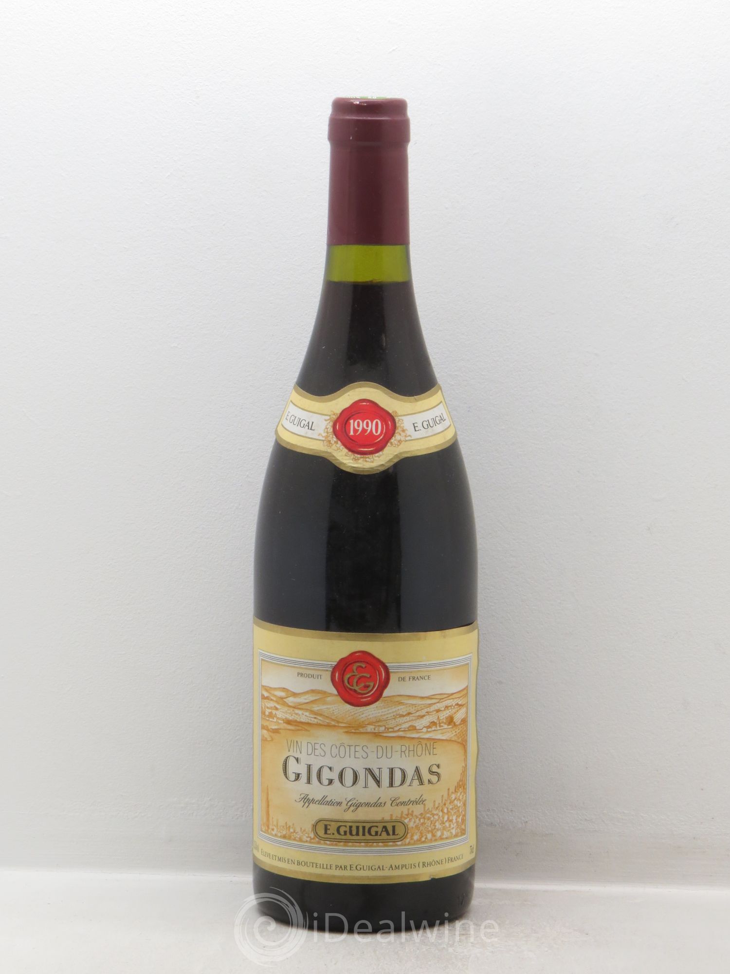 Gigondas 1990 - Lot de 1 bouteille - 0