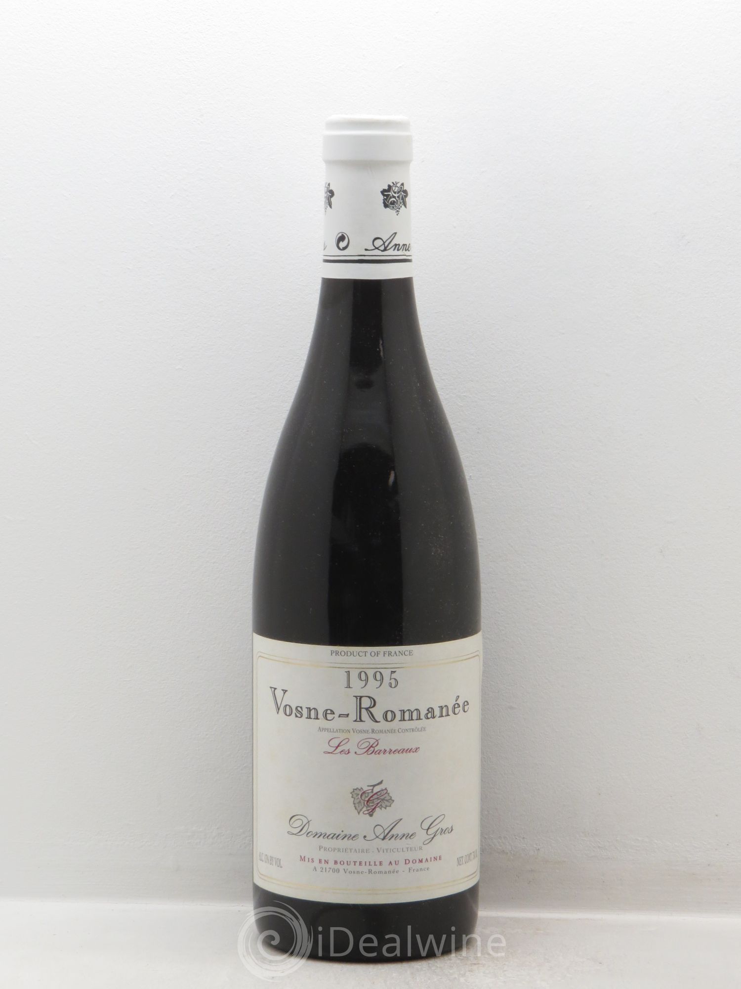 Vosne-Romanée Les Barreaux Anne Gros 1995 - Lot de 1 bouteille - 0