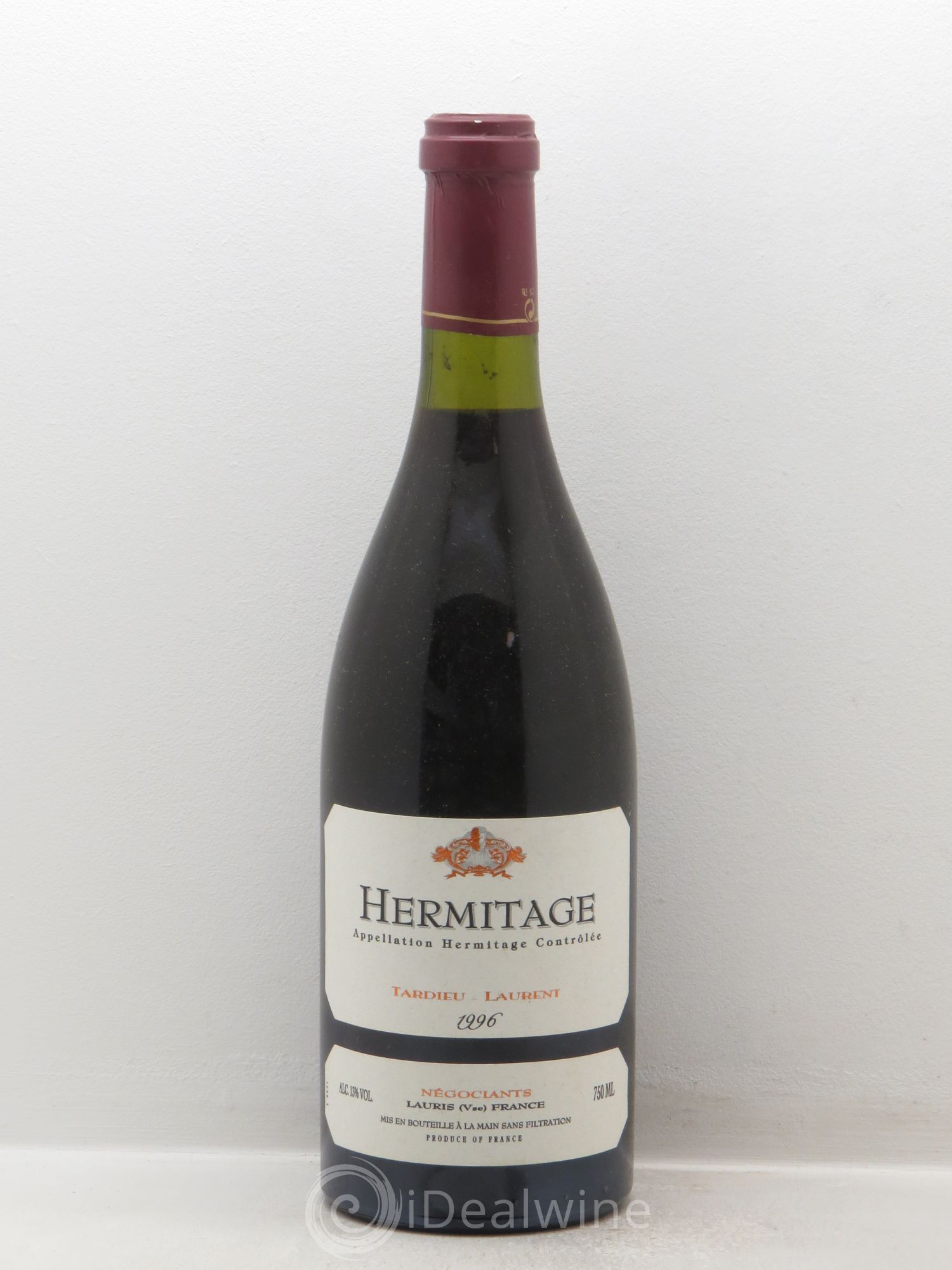 Hermitage Maison Tardieu-Laurent 1996 - Lot de 1 bouteille - 0