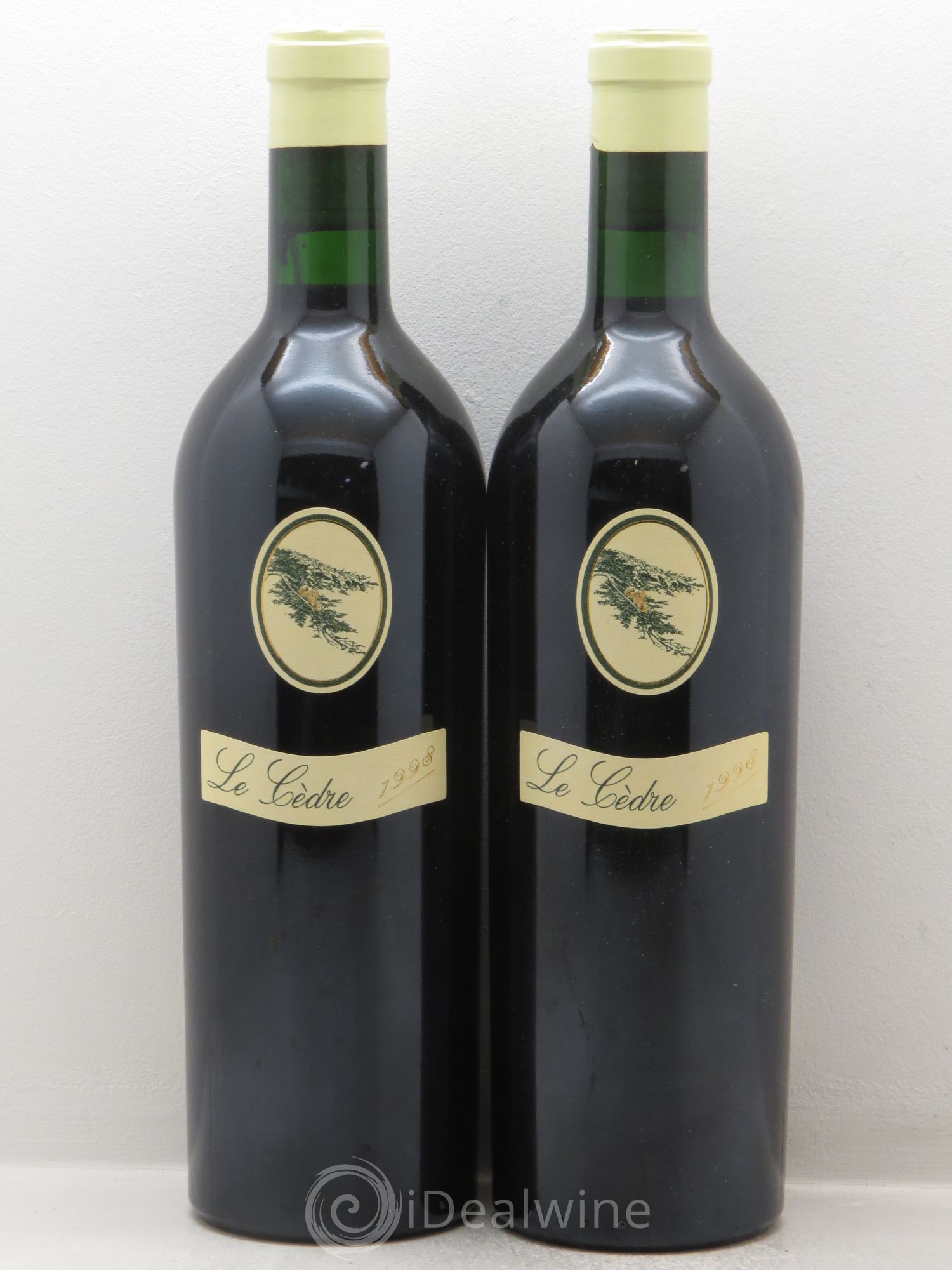 Cahors Château du Cèdre Cuvée Le Cèdre Pascal et Jean-Marc Verhaeghe 1998 - Lot de 2 bouteilles - 0