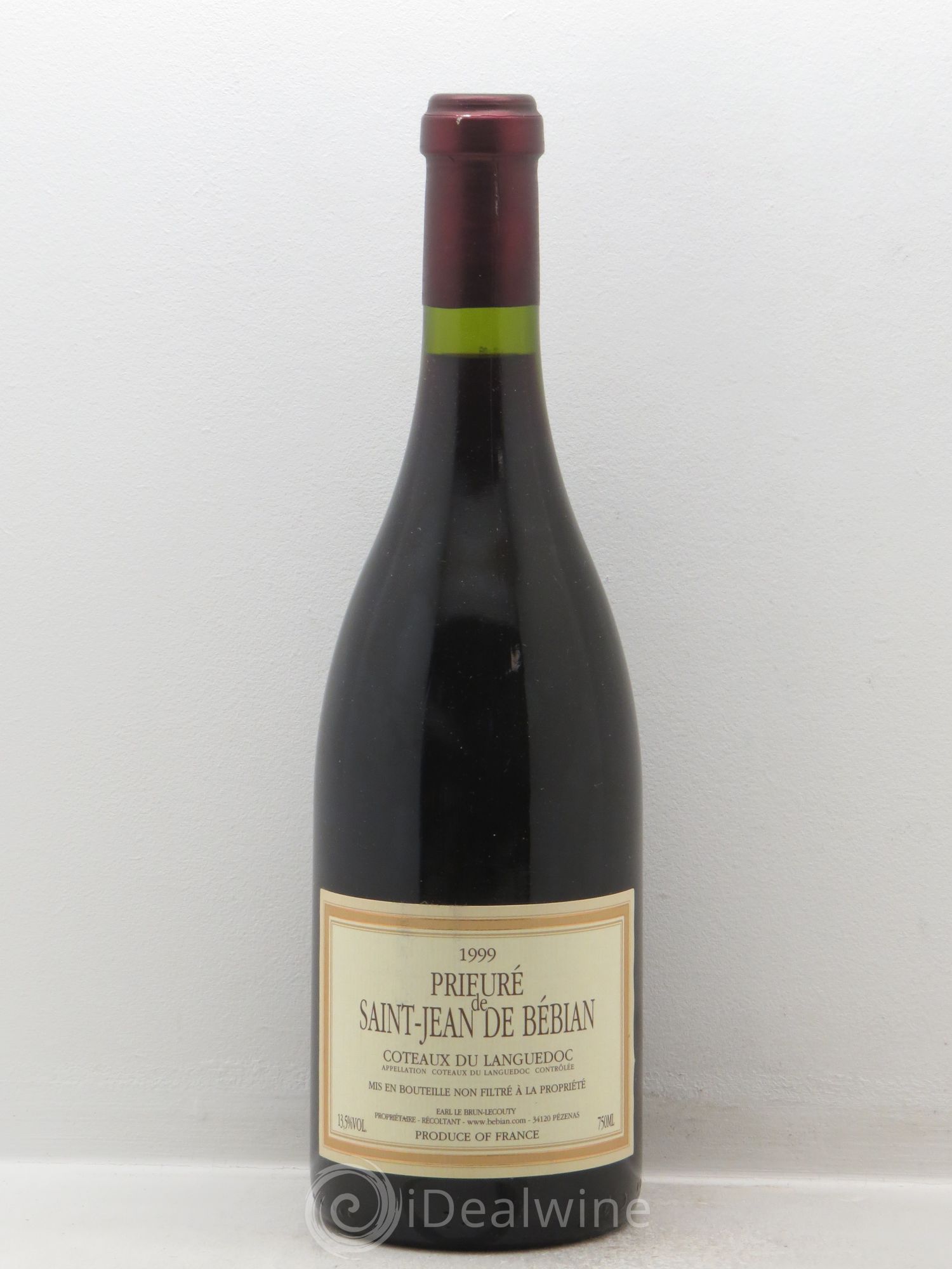 Languedoc Prieuré St-Jean de Bébian 1999 - Lot de 1 bouteille - 0