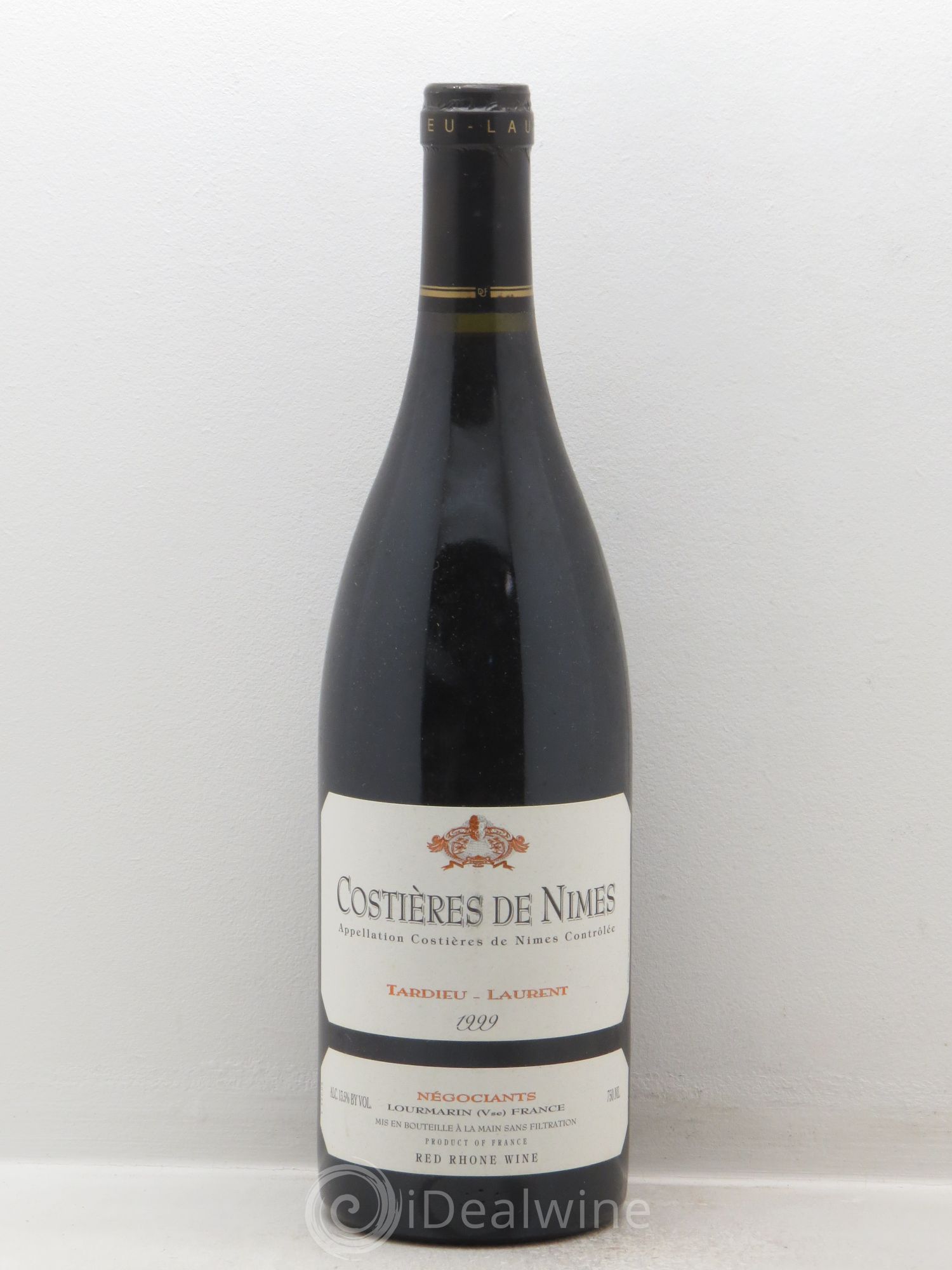 Costières de Nîmes Laurent Tardieu 1999 - Lot de 1 bouteille - 0