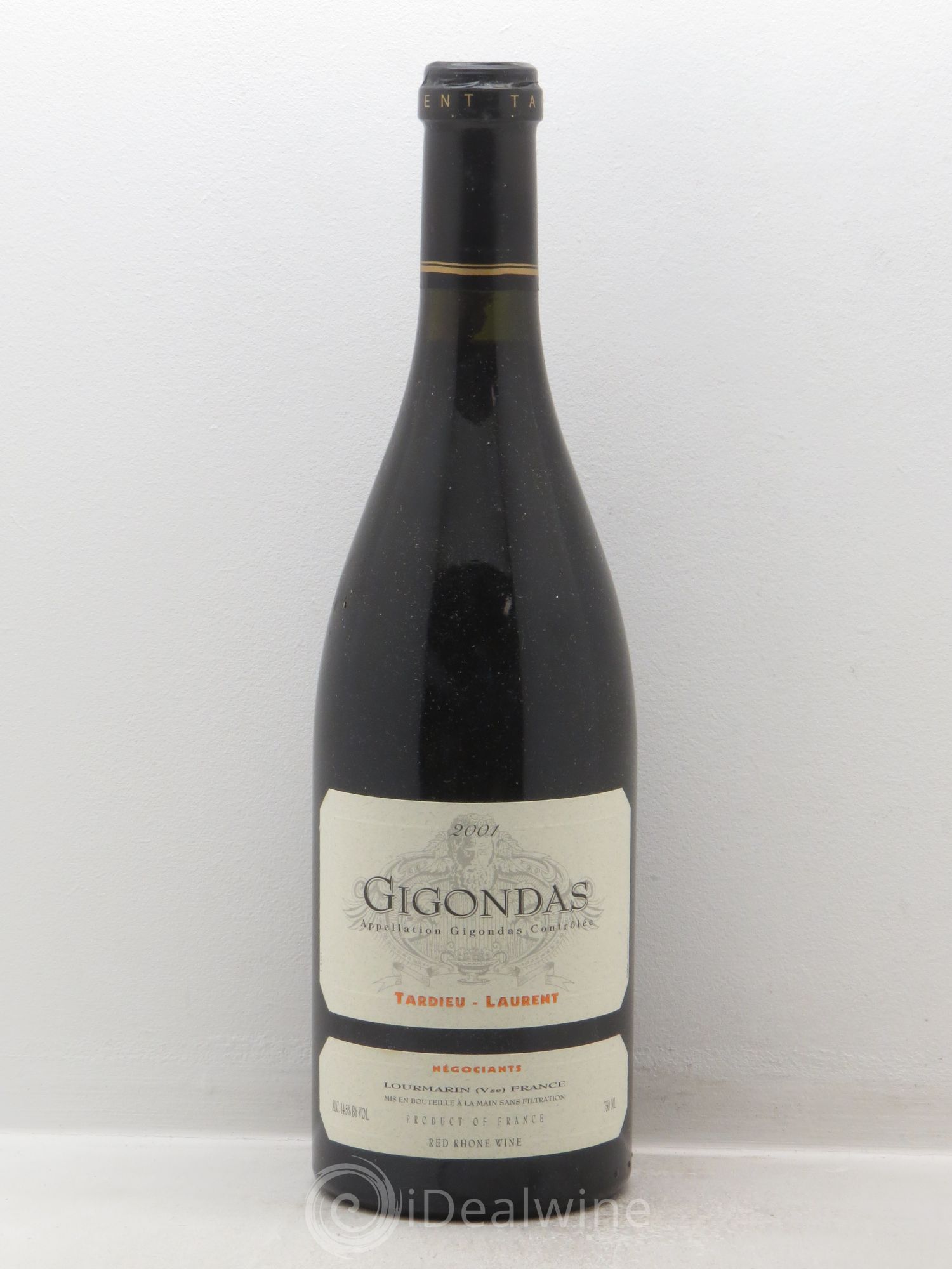 Gigondas 2001 - Lot de 1 bouteille - 0