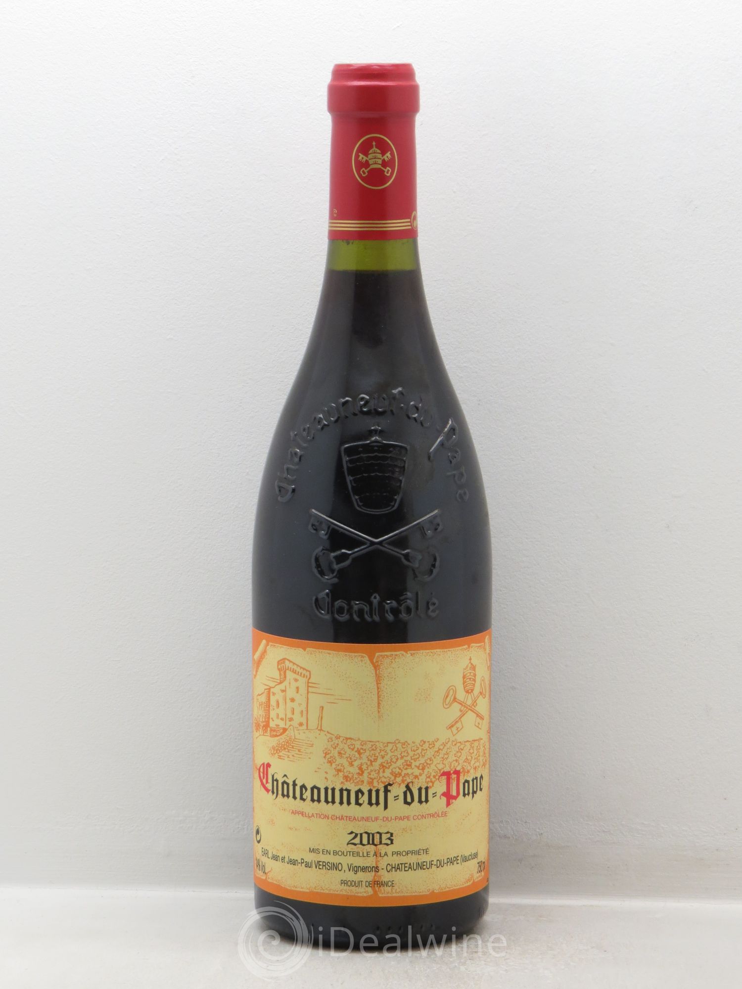 Châteauneuf-du-Pape Jean Paul Versino 2003 - Posten von 1 Flasche - 0
