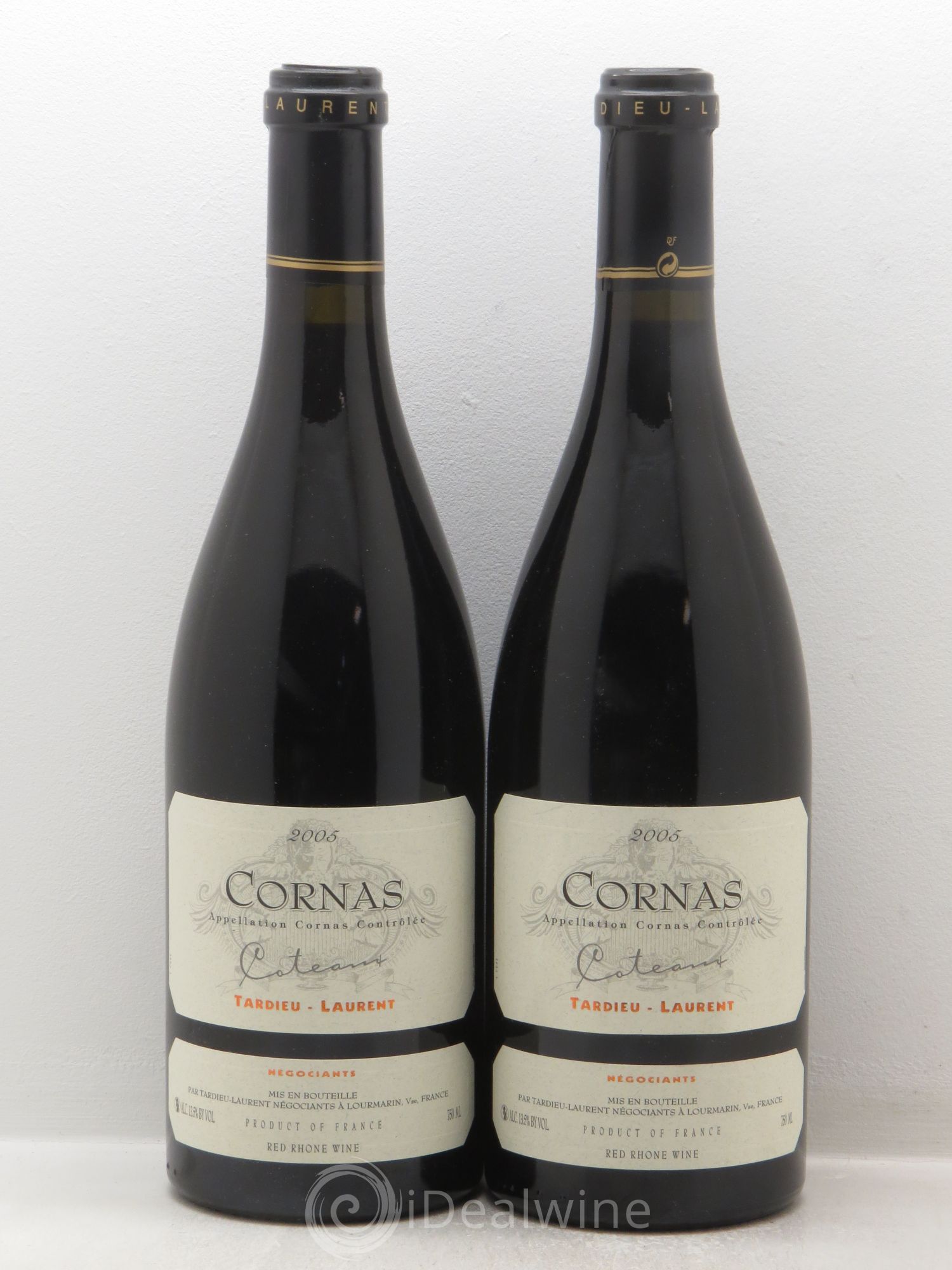 Cornas Coteaux Maison Tardieu-Laurent 2005 - Lot de 2 bouteilles - 0