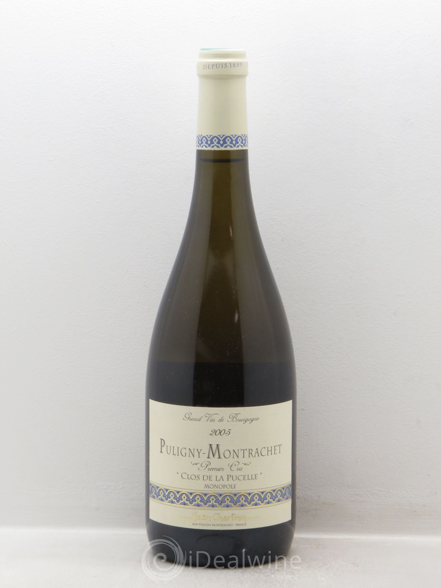 Puligny-Montrachet 1er Cru "Clos de la Pucelle" Domaine Jean Chartron 2005 - Posten von 1 Flasche - 0