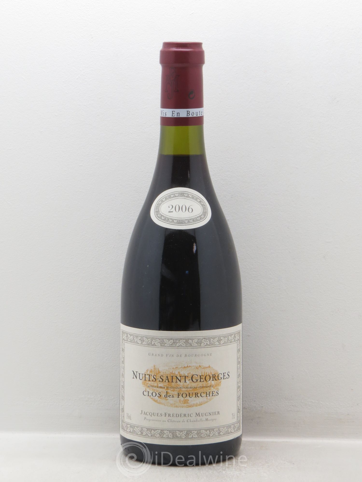 Nuits-Saint-Georges Clos des Fourches Jacques-Frédéric Mugnier 2006 - Lot de 1 bouteille - 0