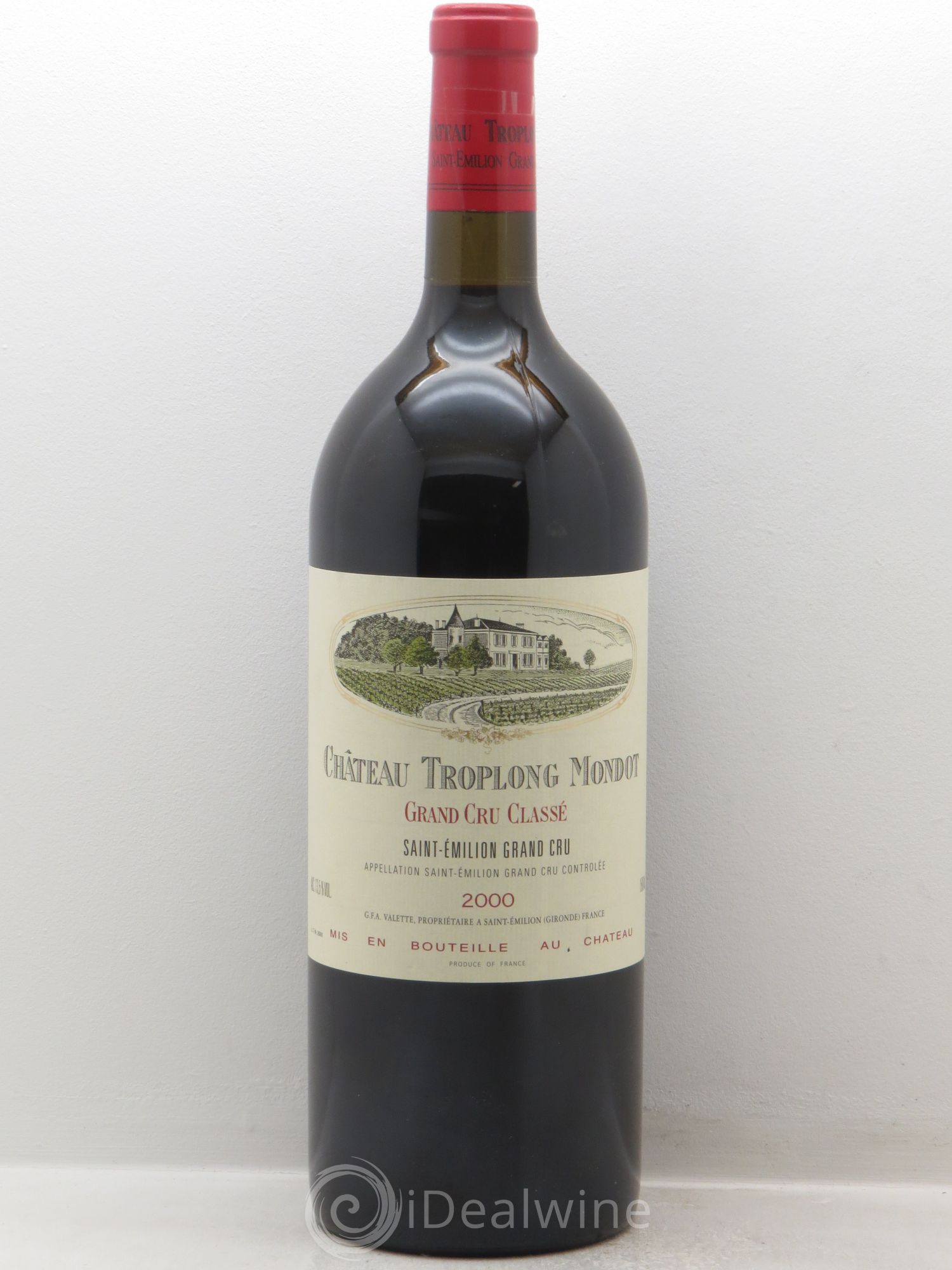 Château Troplong Mondot 1er Grand Cru Classé B 2000 - Lot de 1 magnum - 0