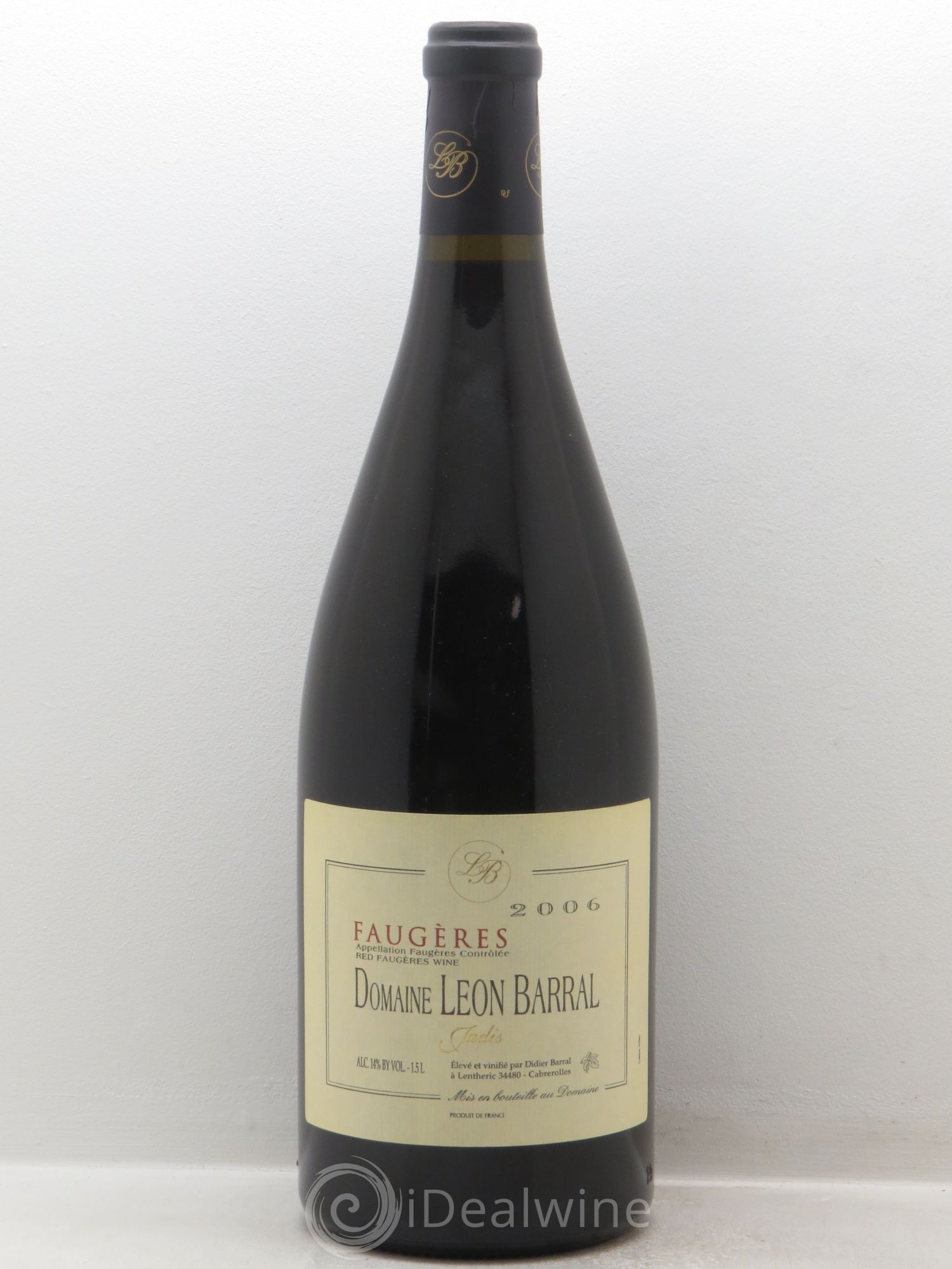 Faugères Jadis Domaine Léon Barral 2006 - Lot de 1 magnum - 0
