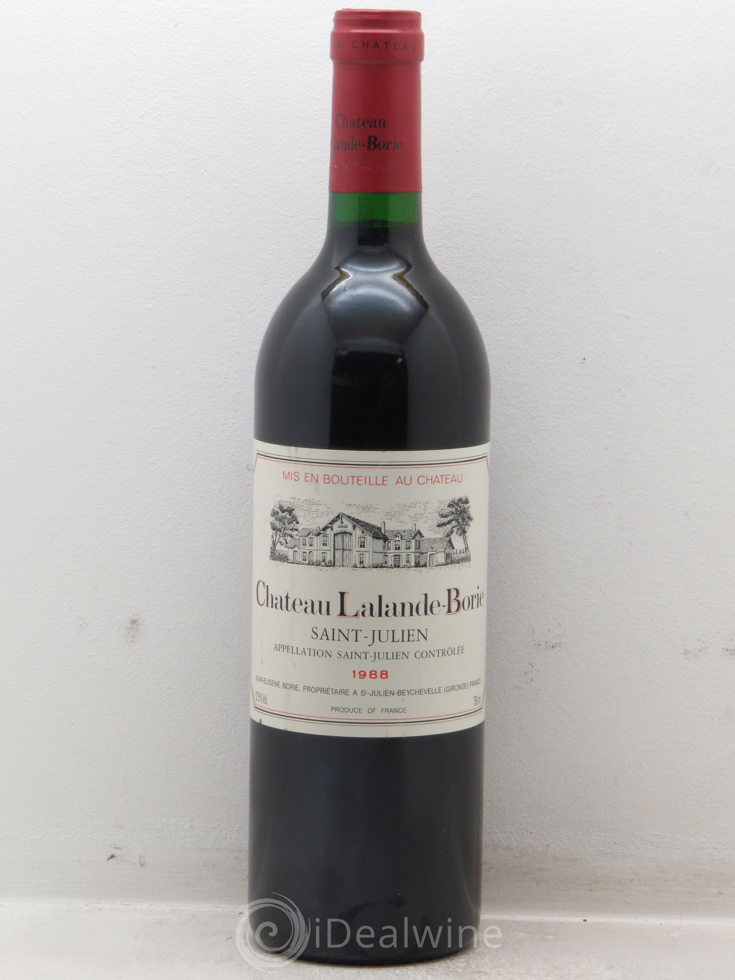 Château Lalande Borie 1988 - Lot de 1 bouteille - 0