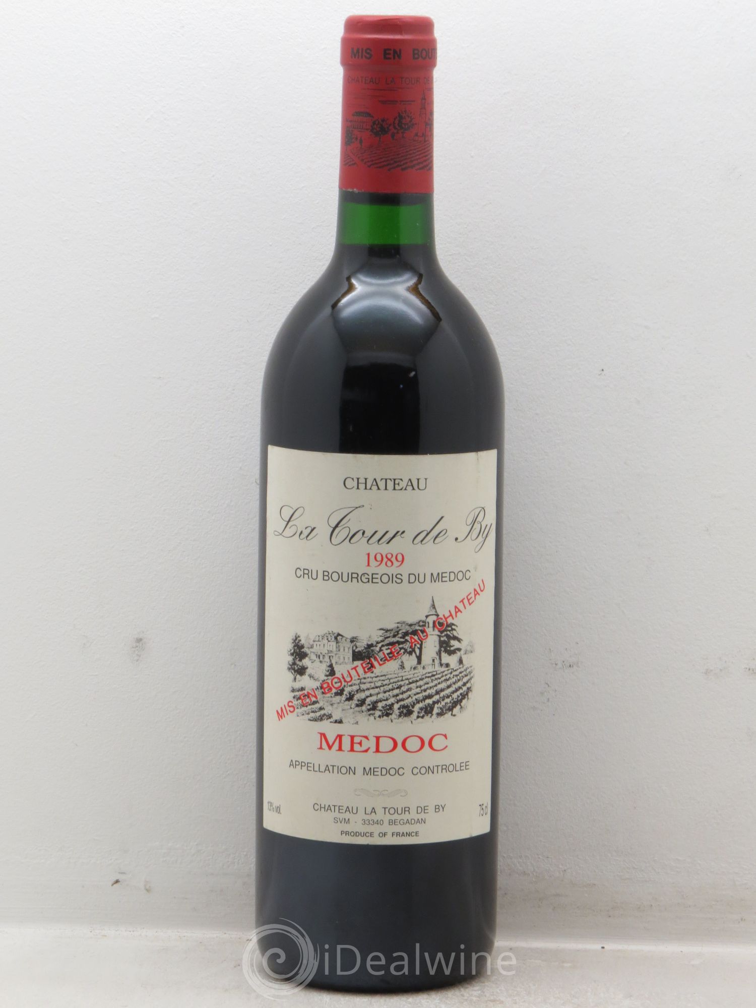 Château La Tour de By Cru Bourgeois 1989 - Lot de 1 bouteille - 0