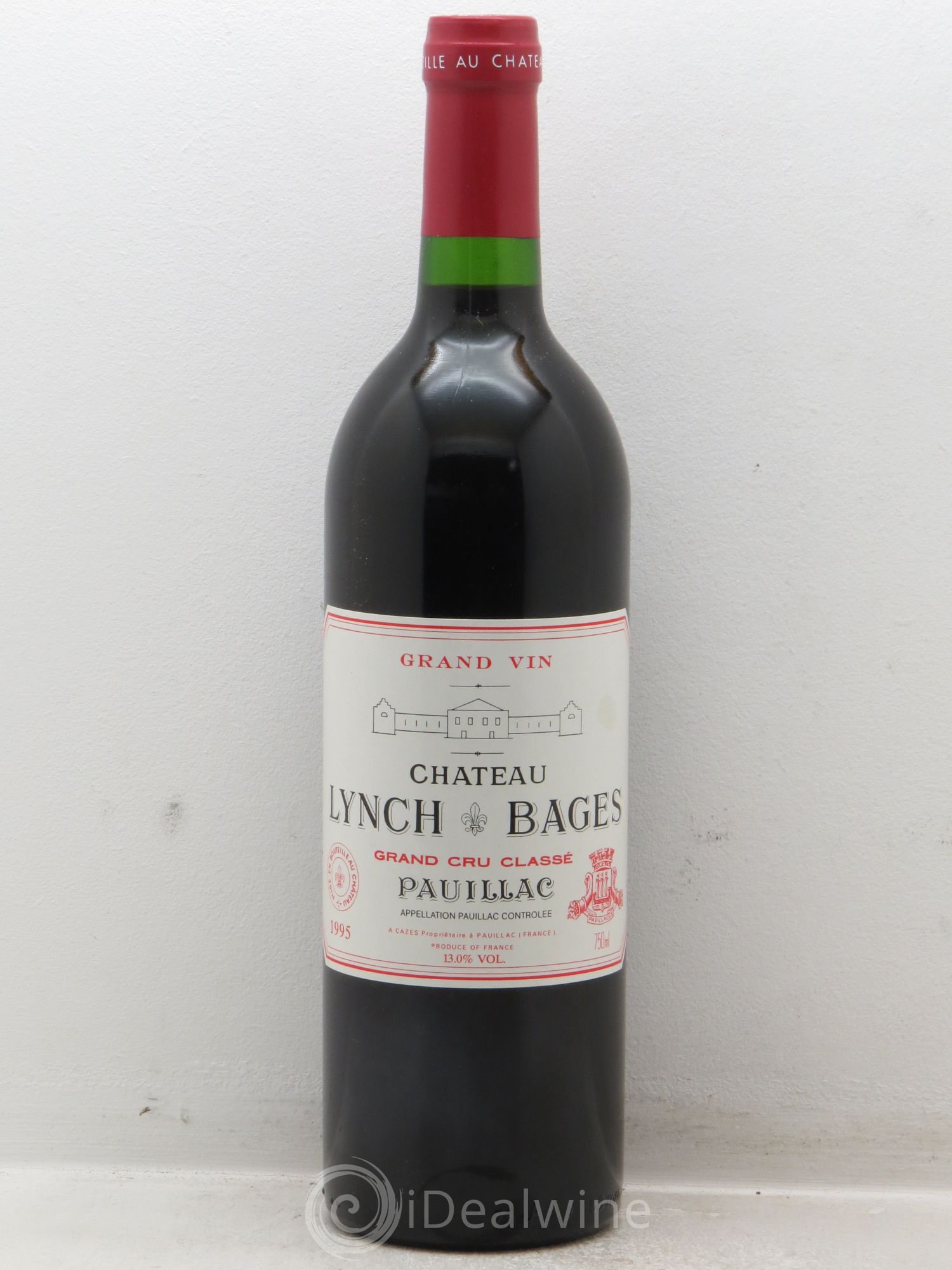 Château Lynch Bages 5ème Grand Cru Classé 1995 - Lot de 1 bouteille - 0