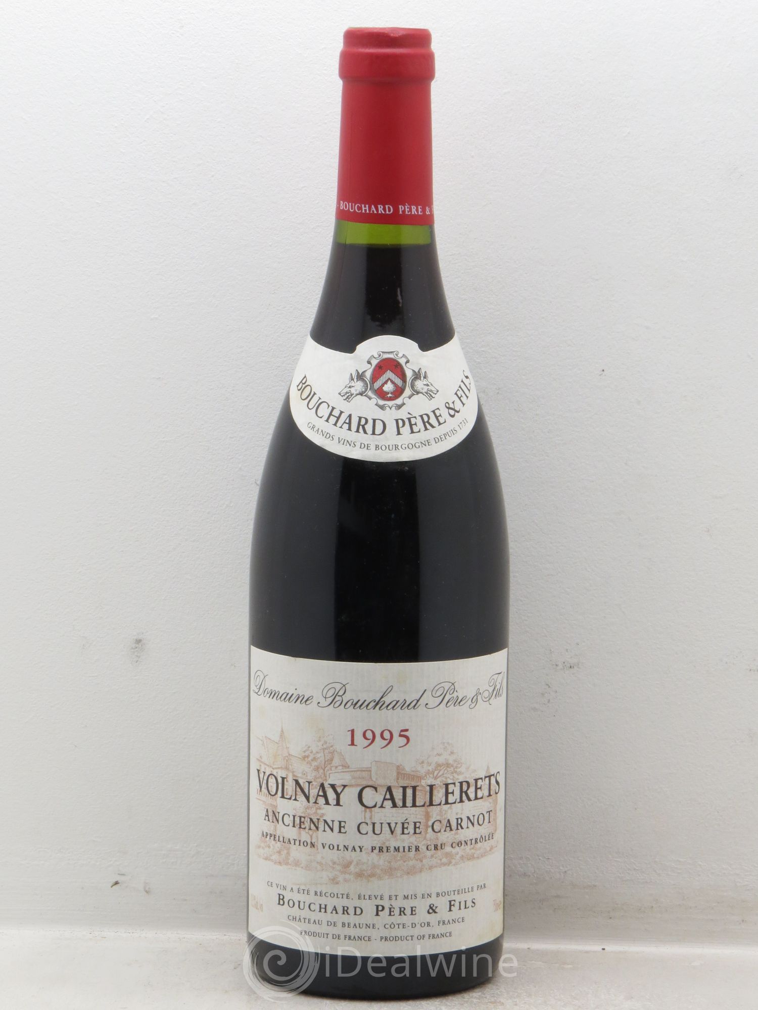 Volnay 1er Cru Caillerets - Ancienne Cuvée Carnot Bouchard Père & Fils 1995 - Lot de 1 bouteille - 0