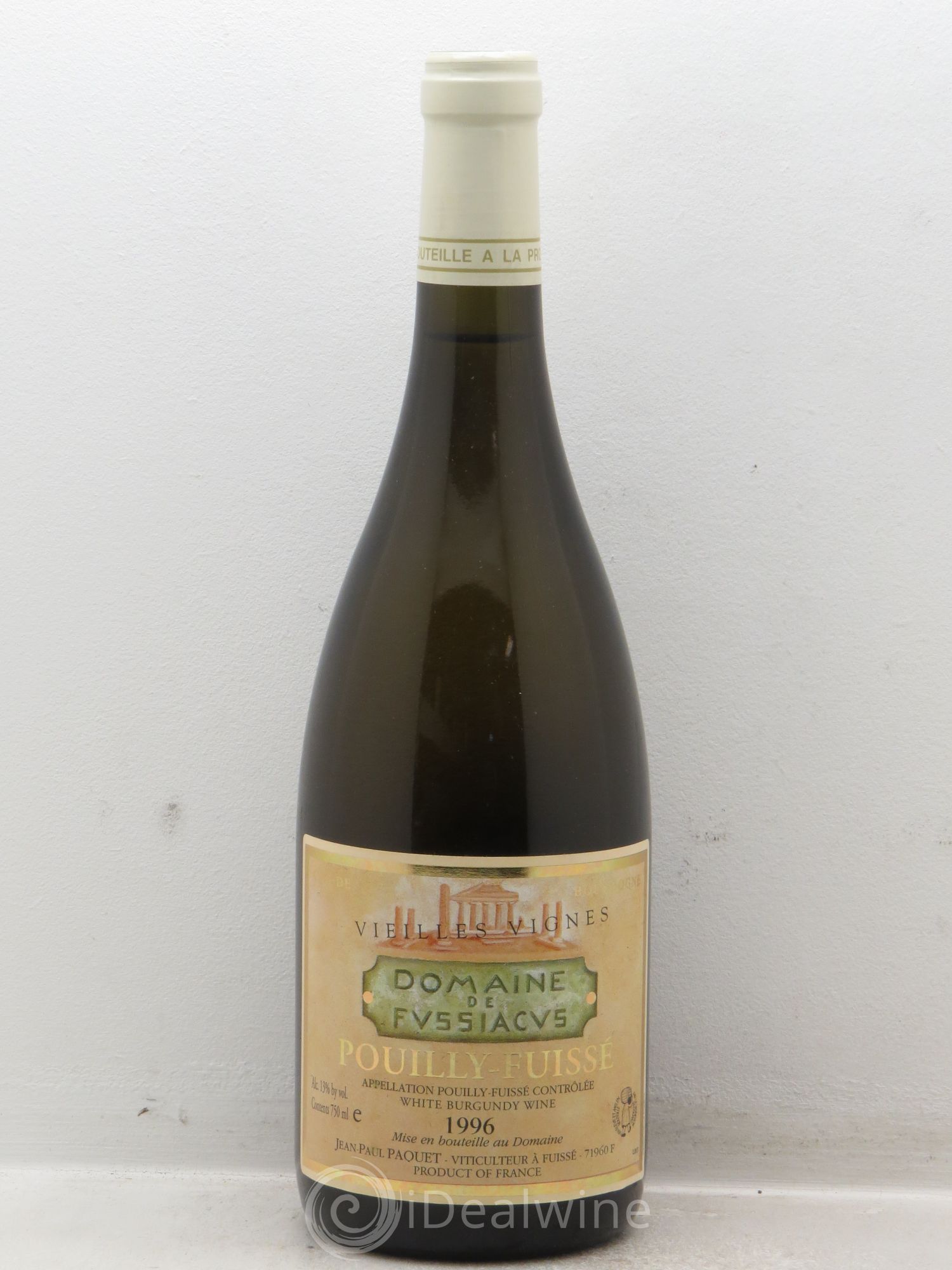 Pouilly-Fuissé Vieilles Vignes Domaine de Fussiacus 1996 - Posten von 1 Flasche - 0