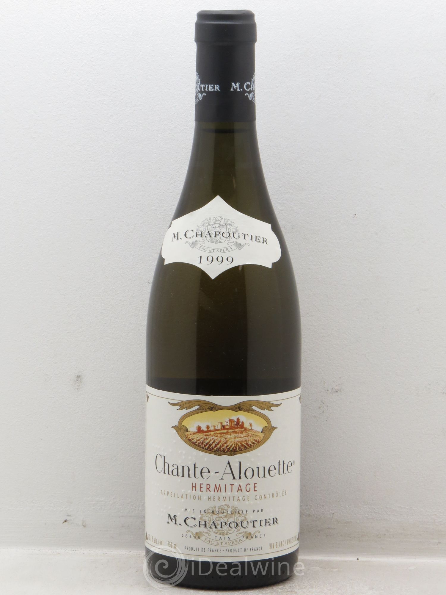 Hermitage Chante Alouette Chapoutier 1999 - Lot de 1 bouteille - 0