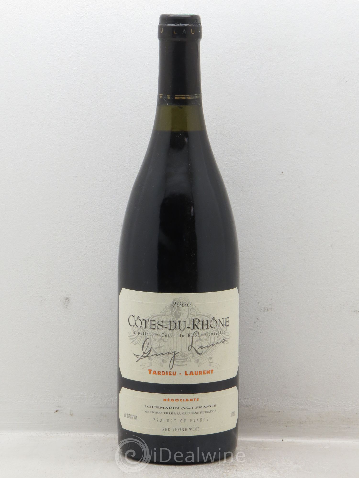 Côtes-du-Rhône Cuvée Guy-Louis - Tardieu-Laurent 2000 - Posten von 1 Flasche - 0