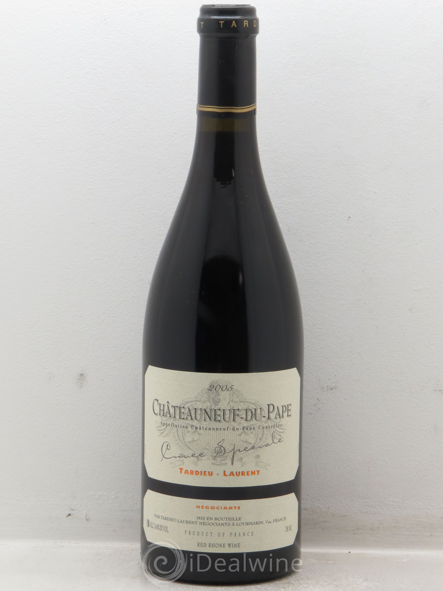 Châteauneuf-du-Pape Tardieu-Laurent Cuvée spéciale Famille Tardieu 2005 - Lot de 1 bouteille - 0