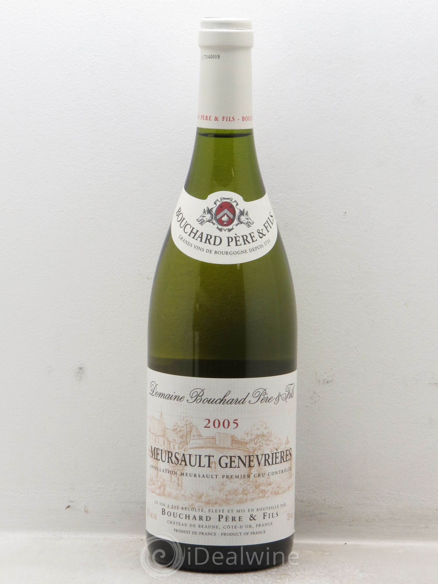 Meursault 1er Cru Genevrières Bouchard Père & Fils 2005 - Lot de 1 bouteille - 0