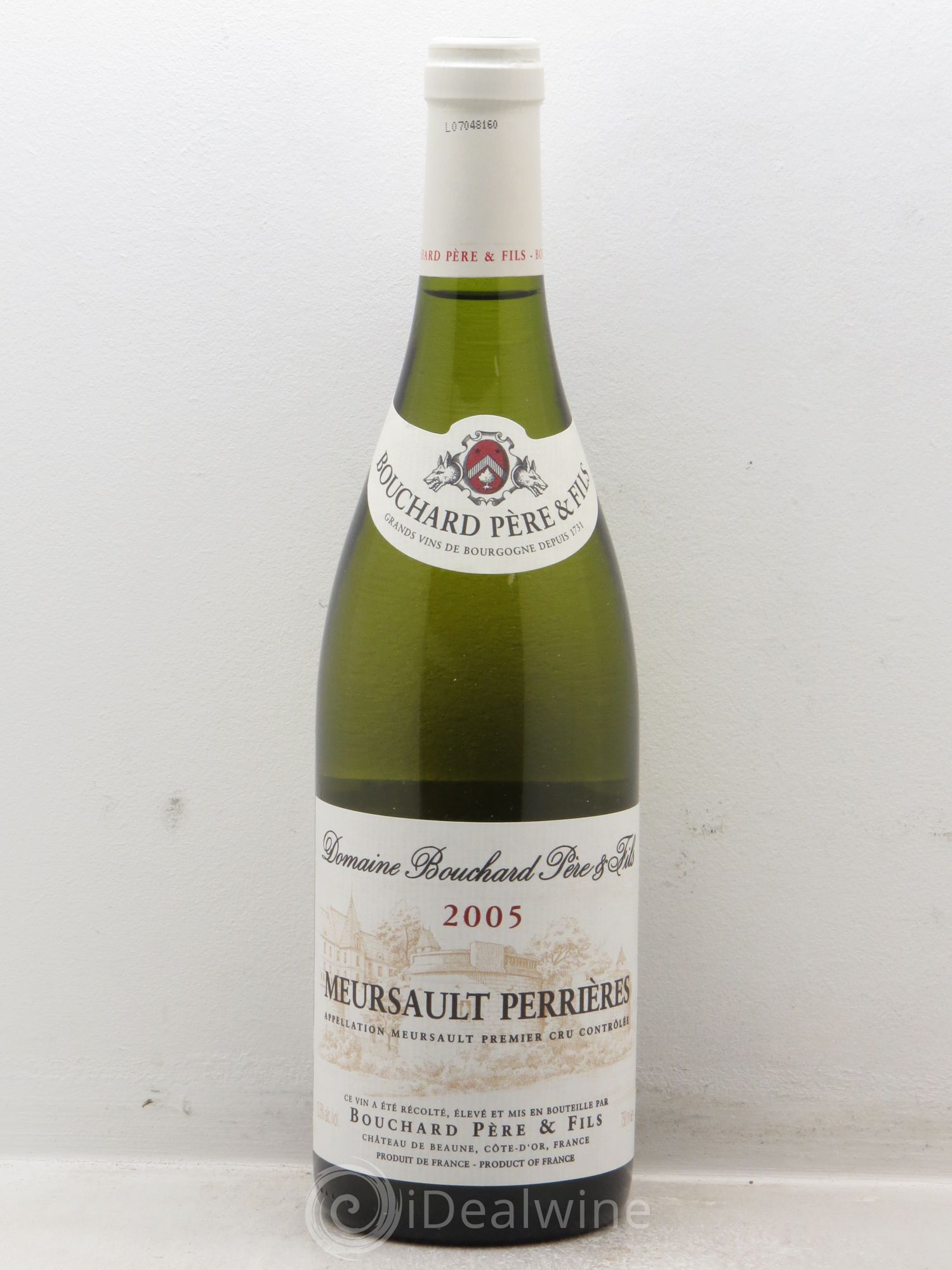 Meursault 1er Cru Perrières Bouchard Père & Fils 2005 - Lot de 1 bouteille - 0