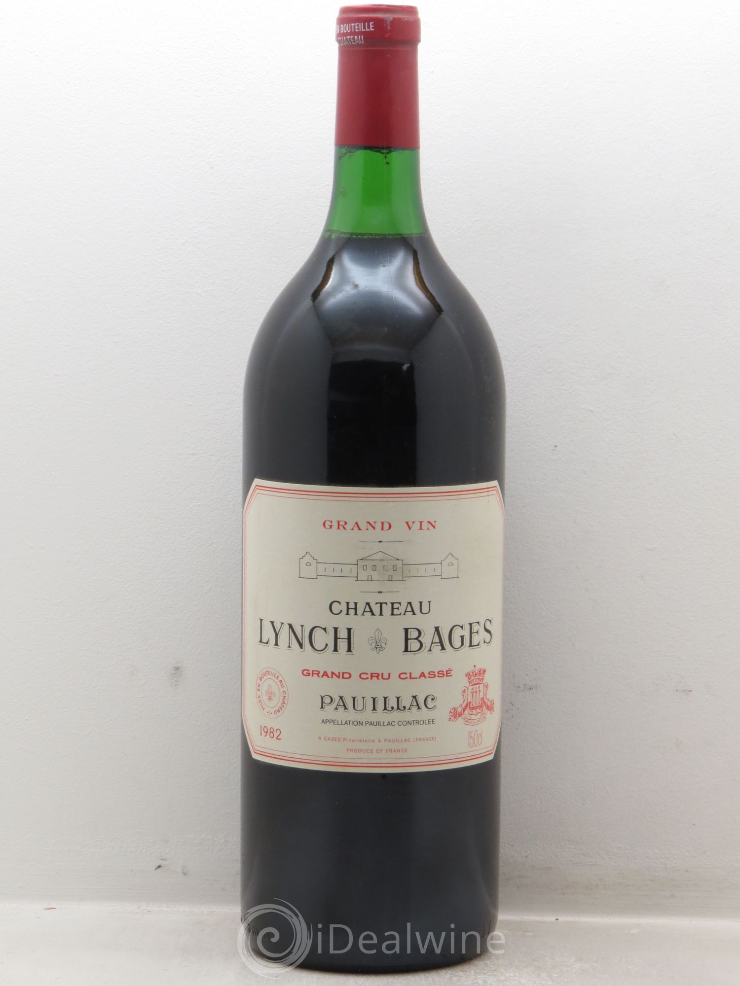 Château Lynch Bages 5ème Grand Cru Classé 1982 - Lot de 1 magnum - 0