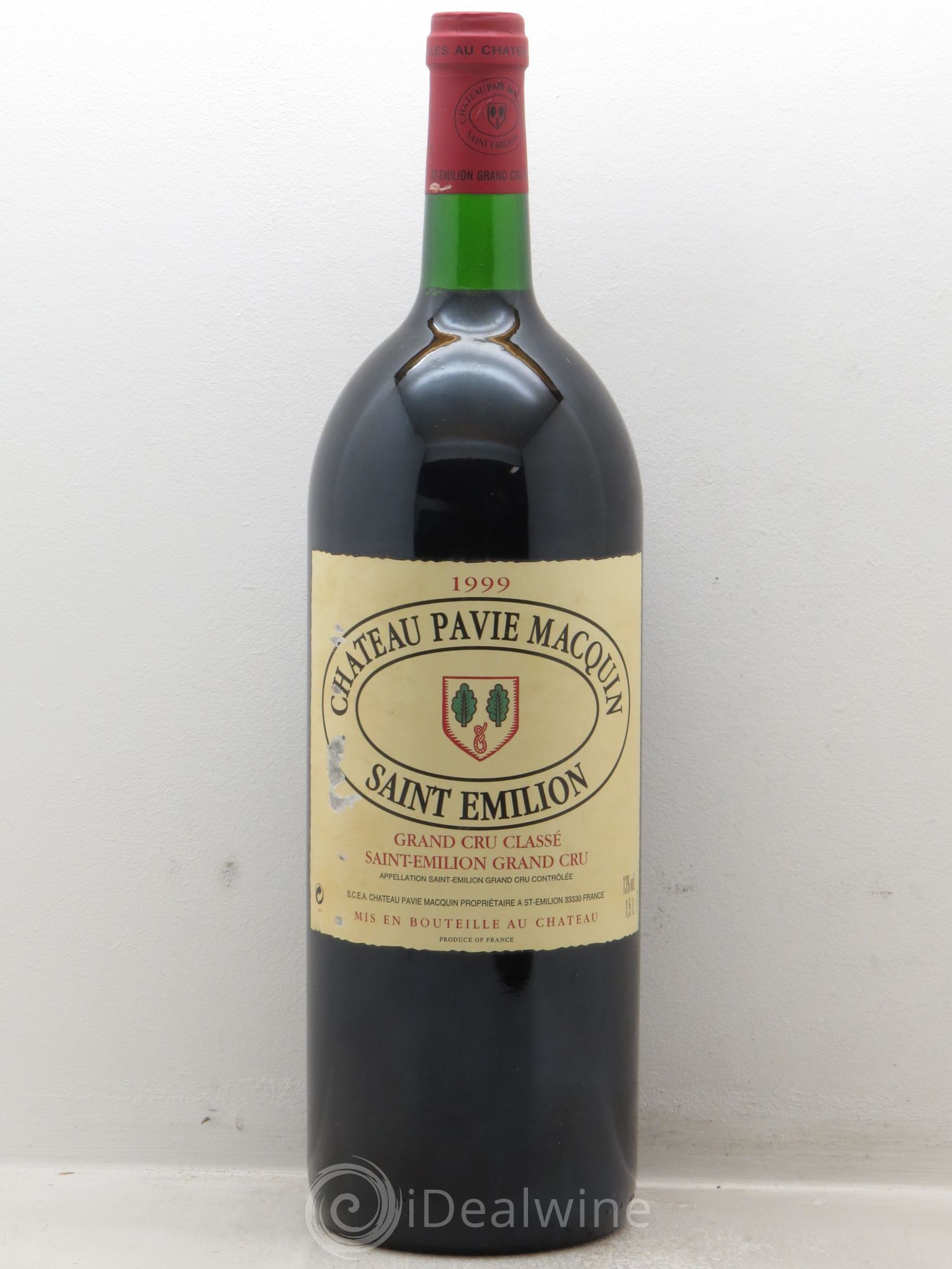 Château Pavie Macquin 1er Grand Cru Classé B 1999 - Lot de 1 magnum - 0