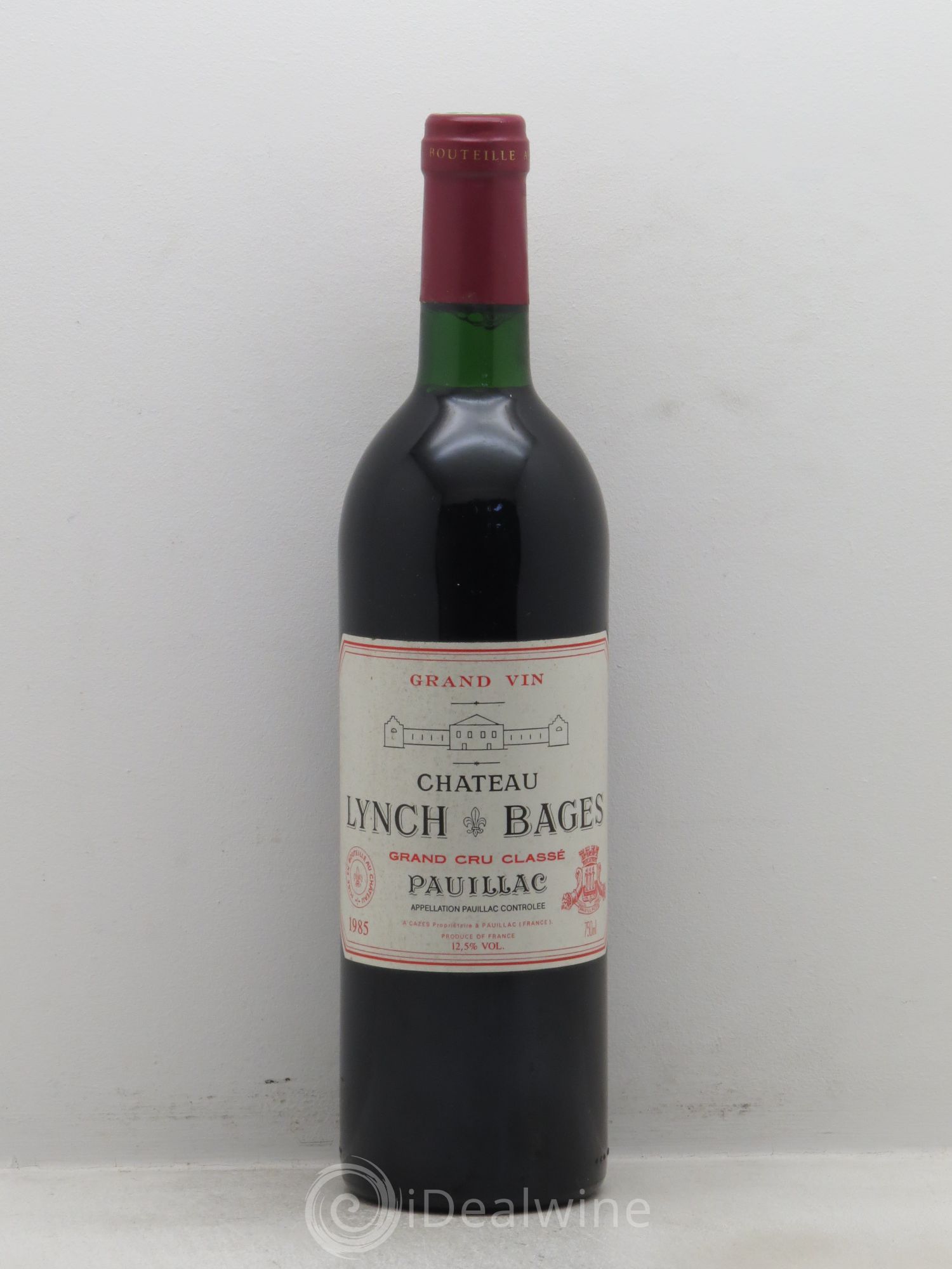 Château Lynch Bages 5ème Grand Cru Classé 1985 - Lot de 1 bouteille - 0