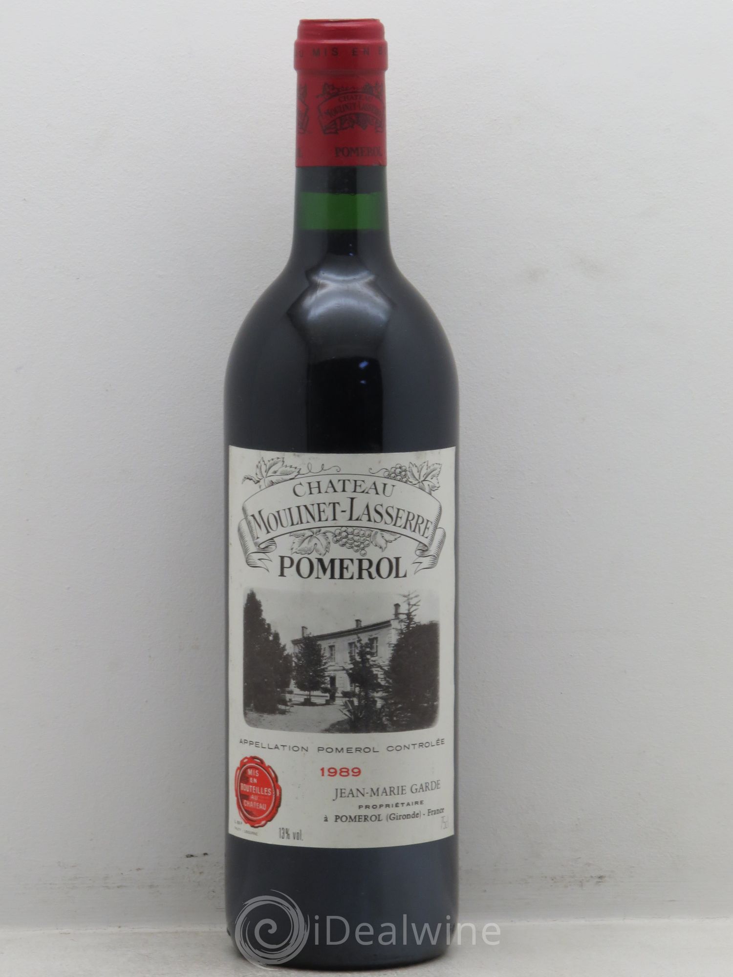 Château Moulinet Lasserre 1989 - Lot de 1 bouteille - 0