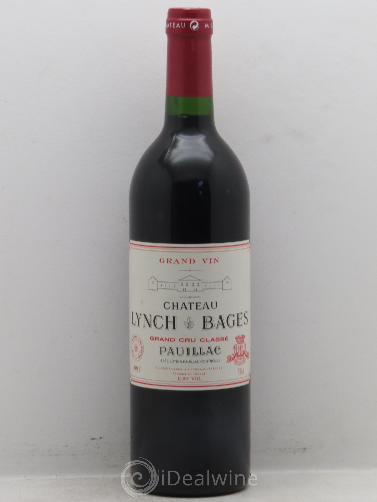 Château Lynch Bages 5ème Grand Cru Classé 1995 - Lot de 1 bouteille - 0