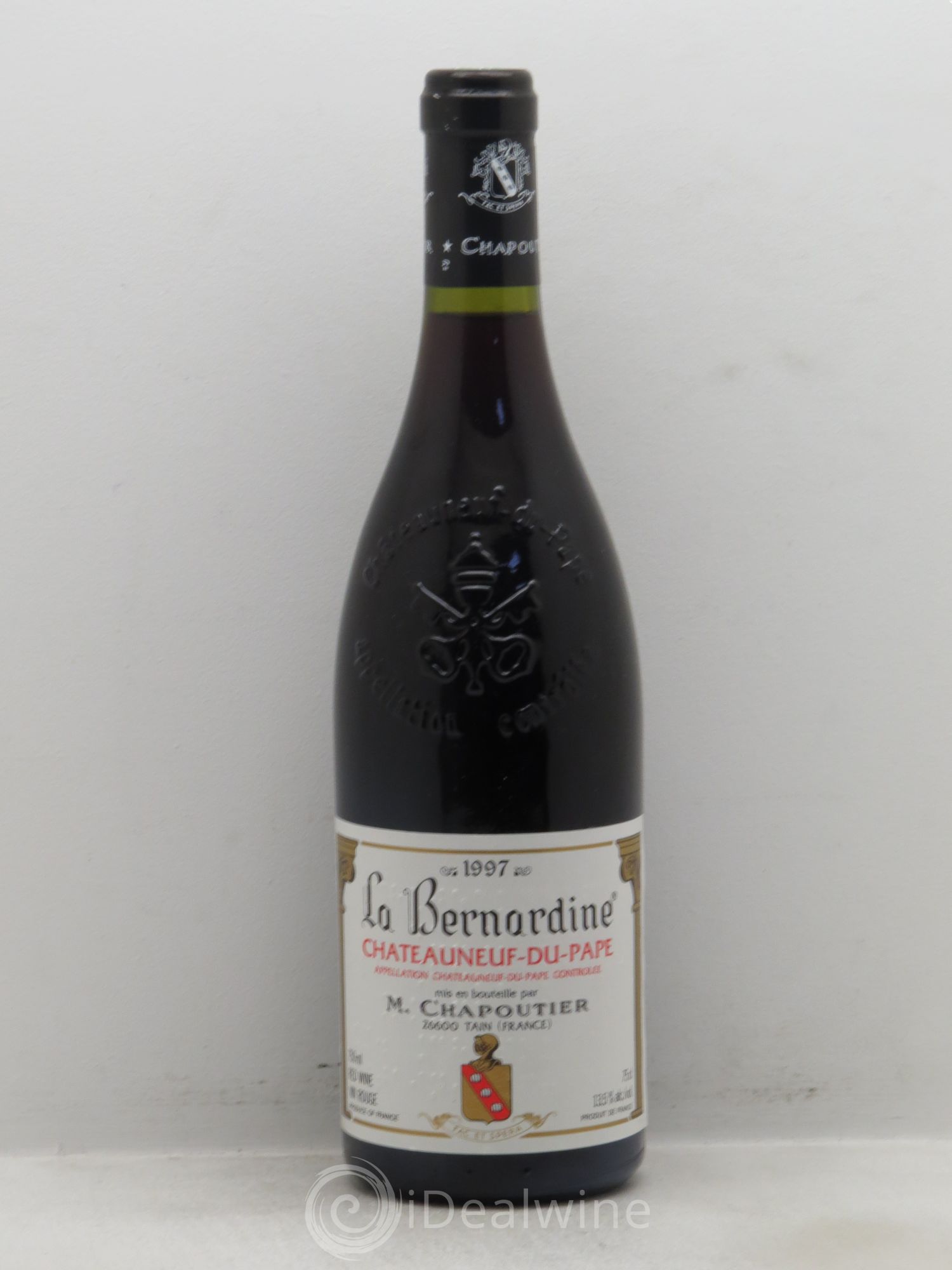 Châteauneuf-du-Pape La Bernardine Chapoutier 1997 - Lot de 1 bouteille - 0