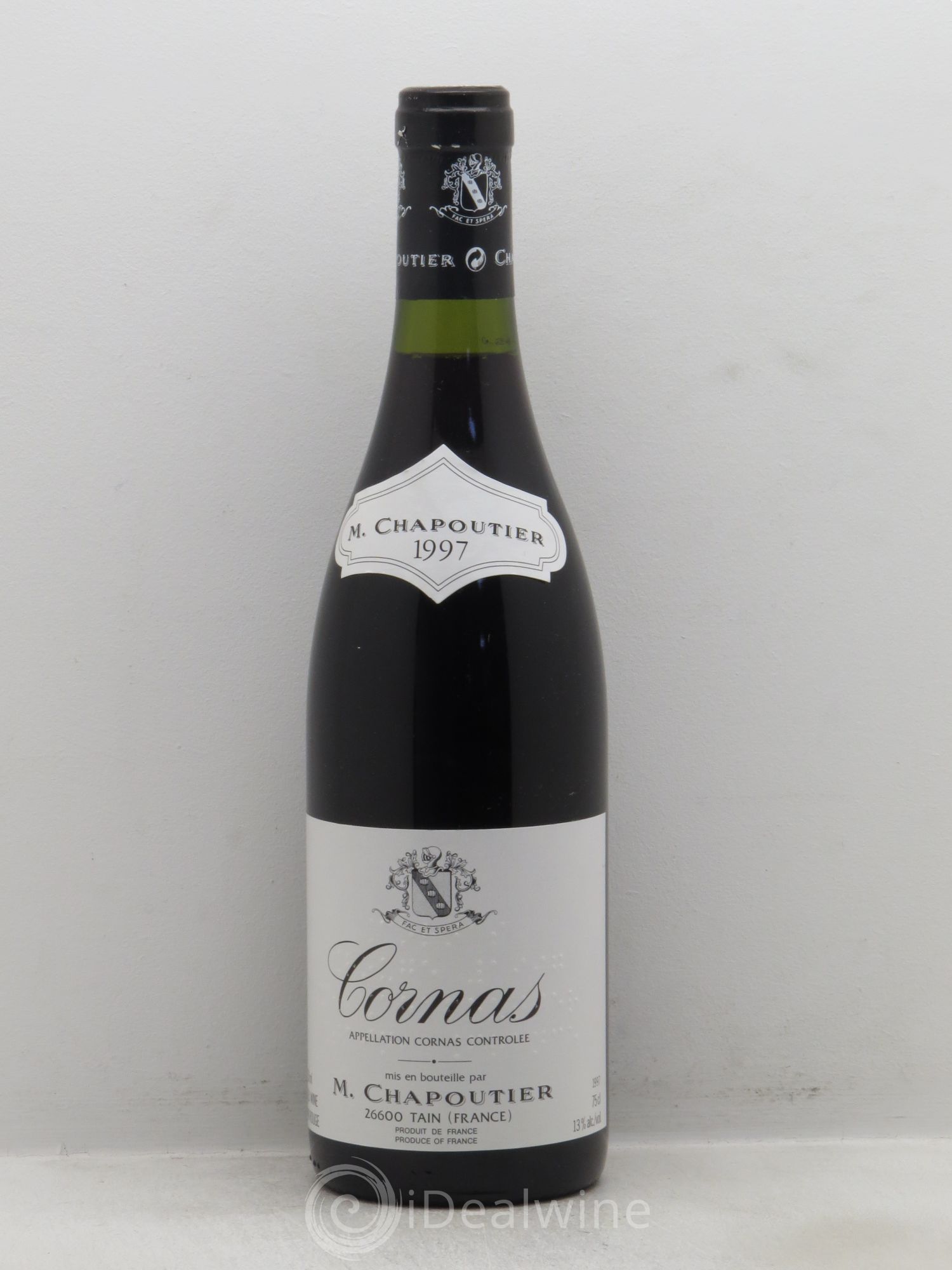 Cornas Chapoutier 1997 - Lot de 1 bouteille - 0