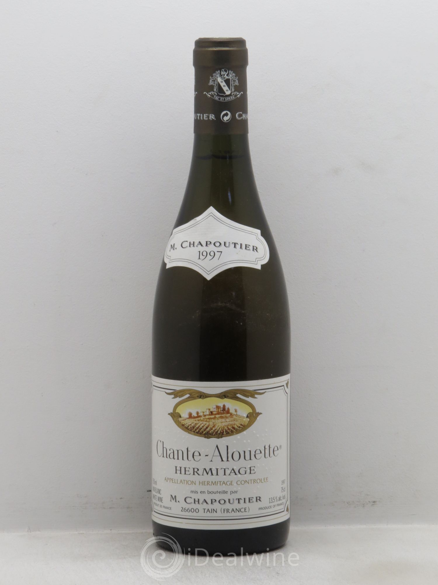 Hermitage Chante Alouette Chapoutier 1997 - Lot de 1 bouteille - 0