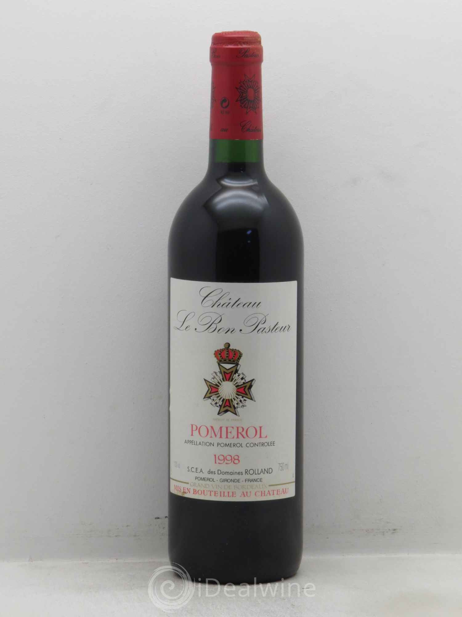 Château le Bon Pasteur 1998 - Lot de 1 bouteille - 0