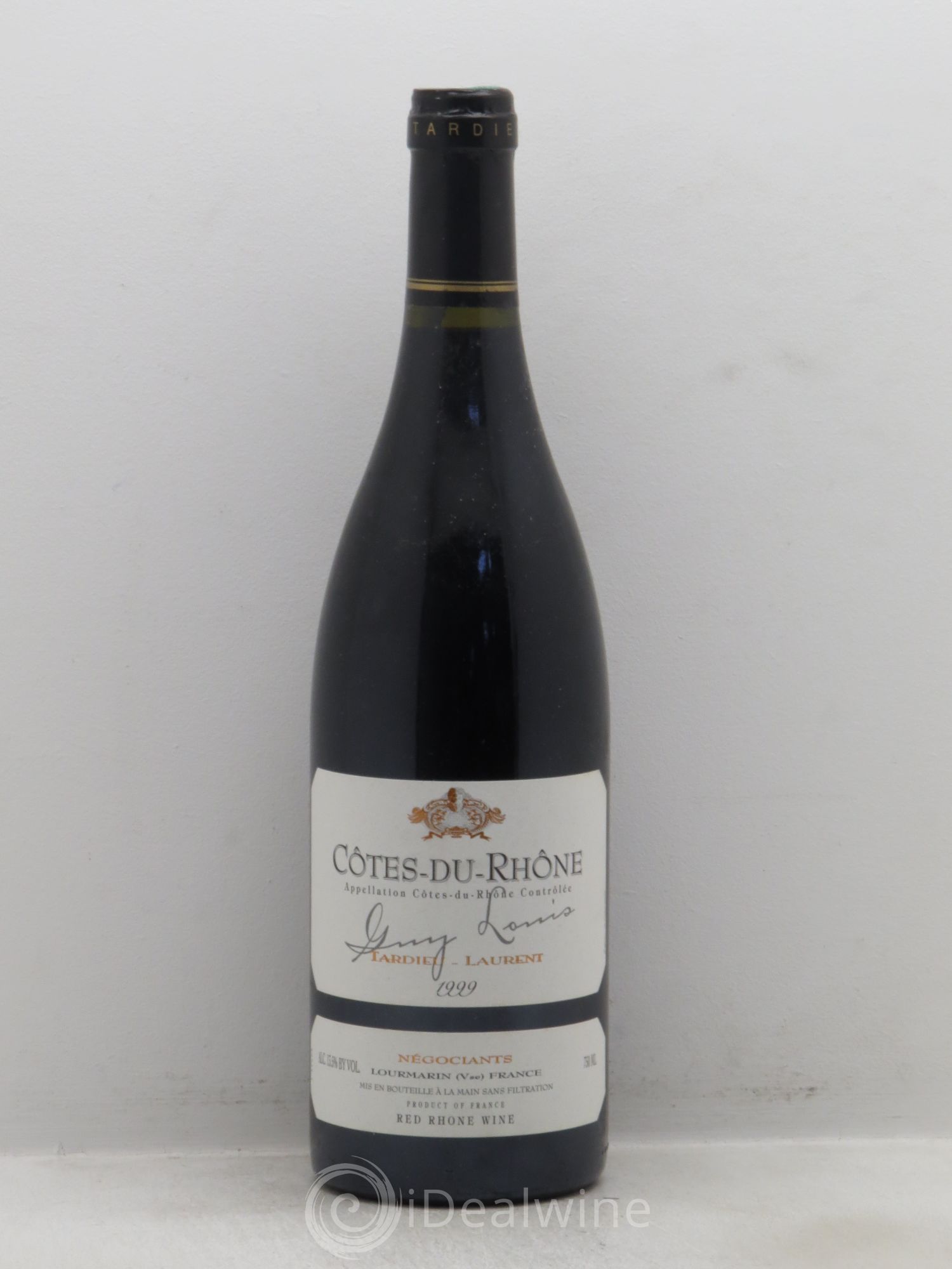 Côtes-du-Rhône Cuvée Guy-Louis Tardieu-Laurent 1999 - Posten von 1 Flasche - 0