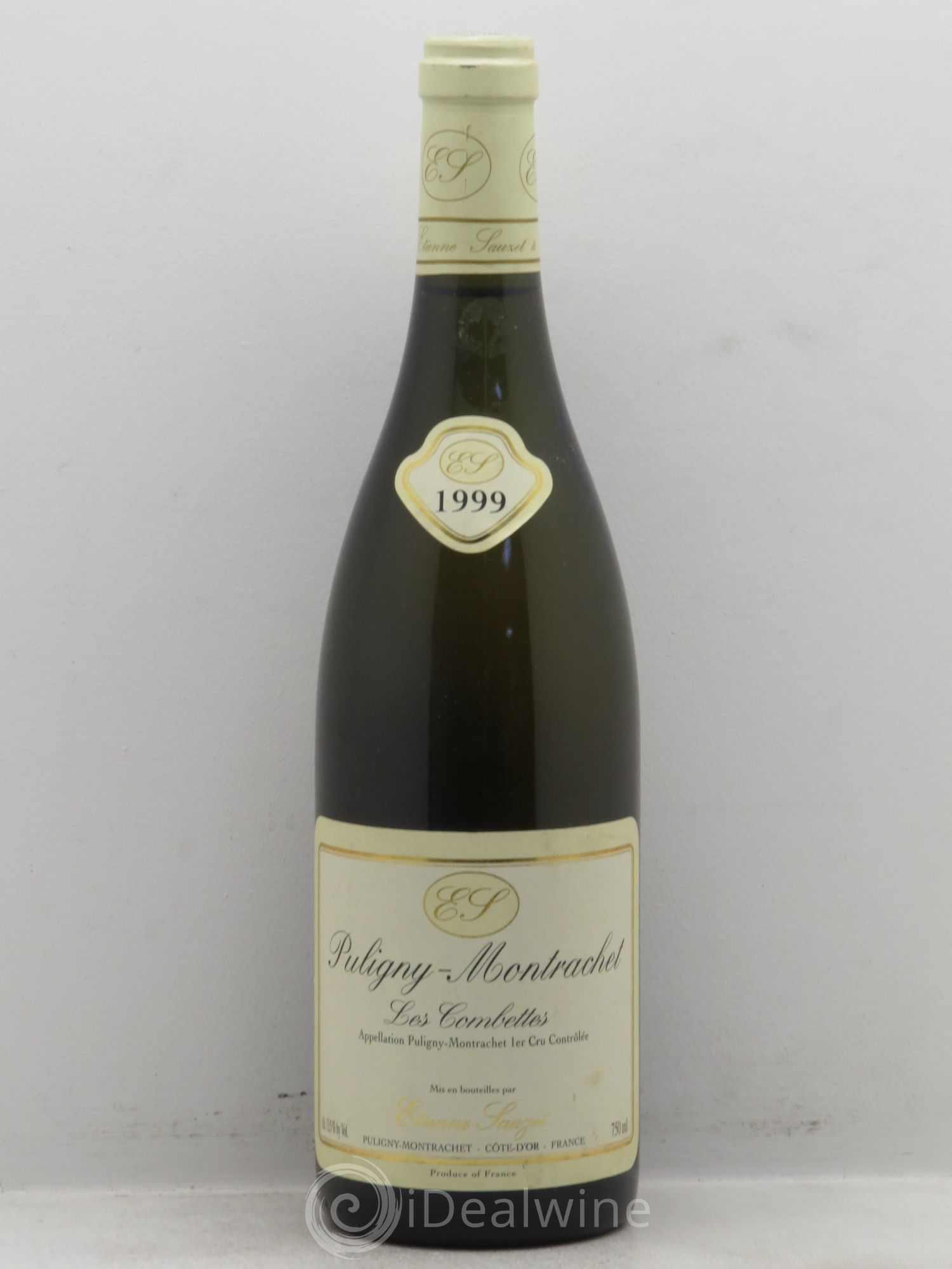 Puligny-Montrachet 1er Cru Les Combettes Etienne Sauzet 1999 - Lot de 1 bouteille - 0