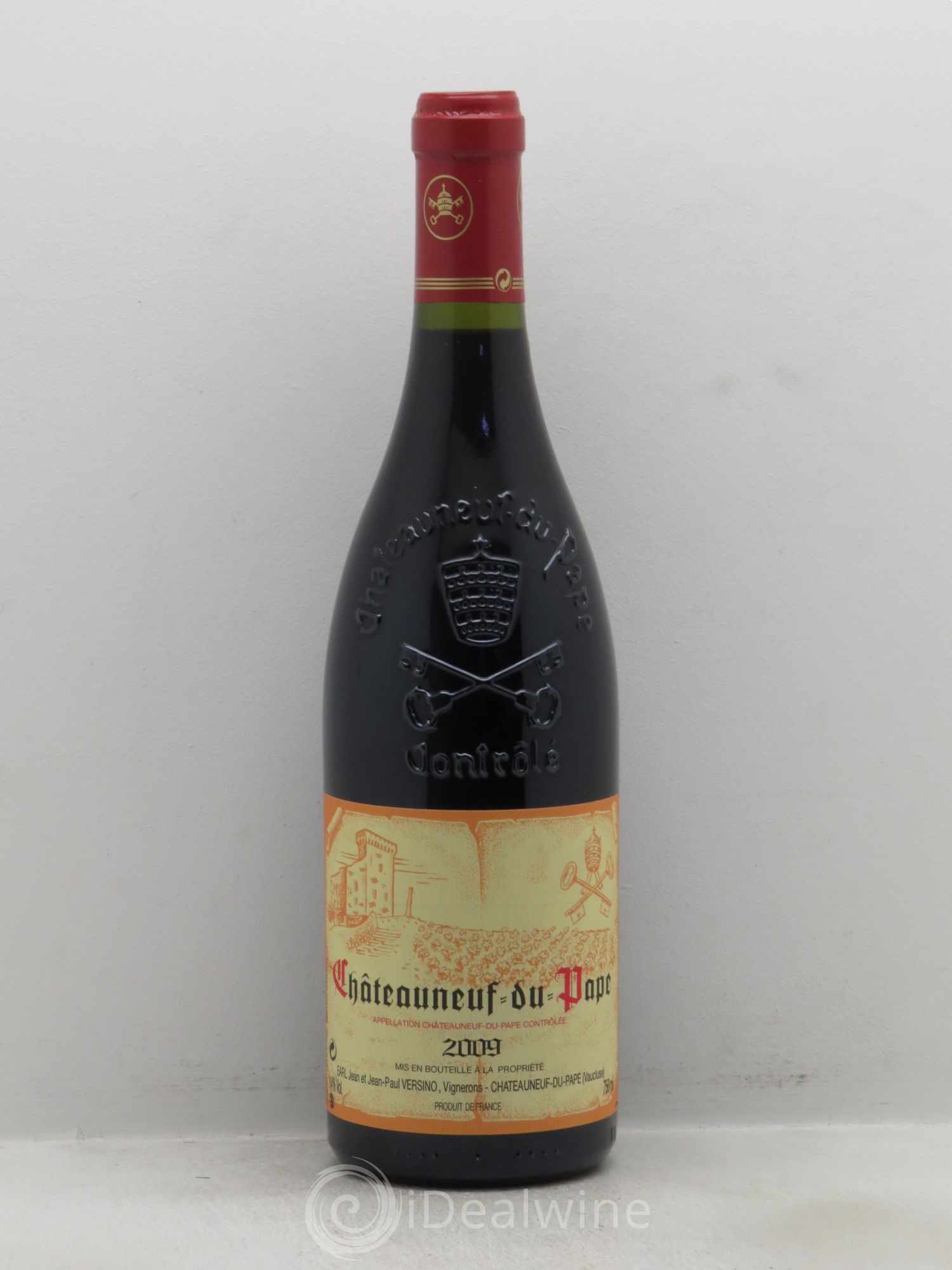 Châteauneuf-du-Pape Jean-Paul Versino 2009 - Posten von 1 Flasche - 0