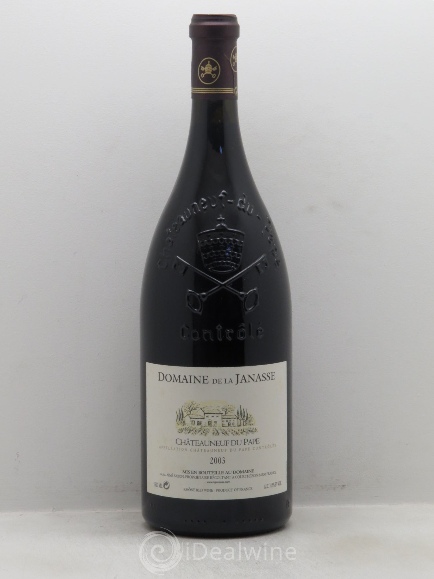 Châteauneuf-du-Pape La Janasse (Domaine de) 2003 - Lot de 1 magnum - 0
