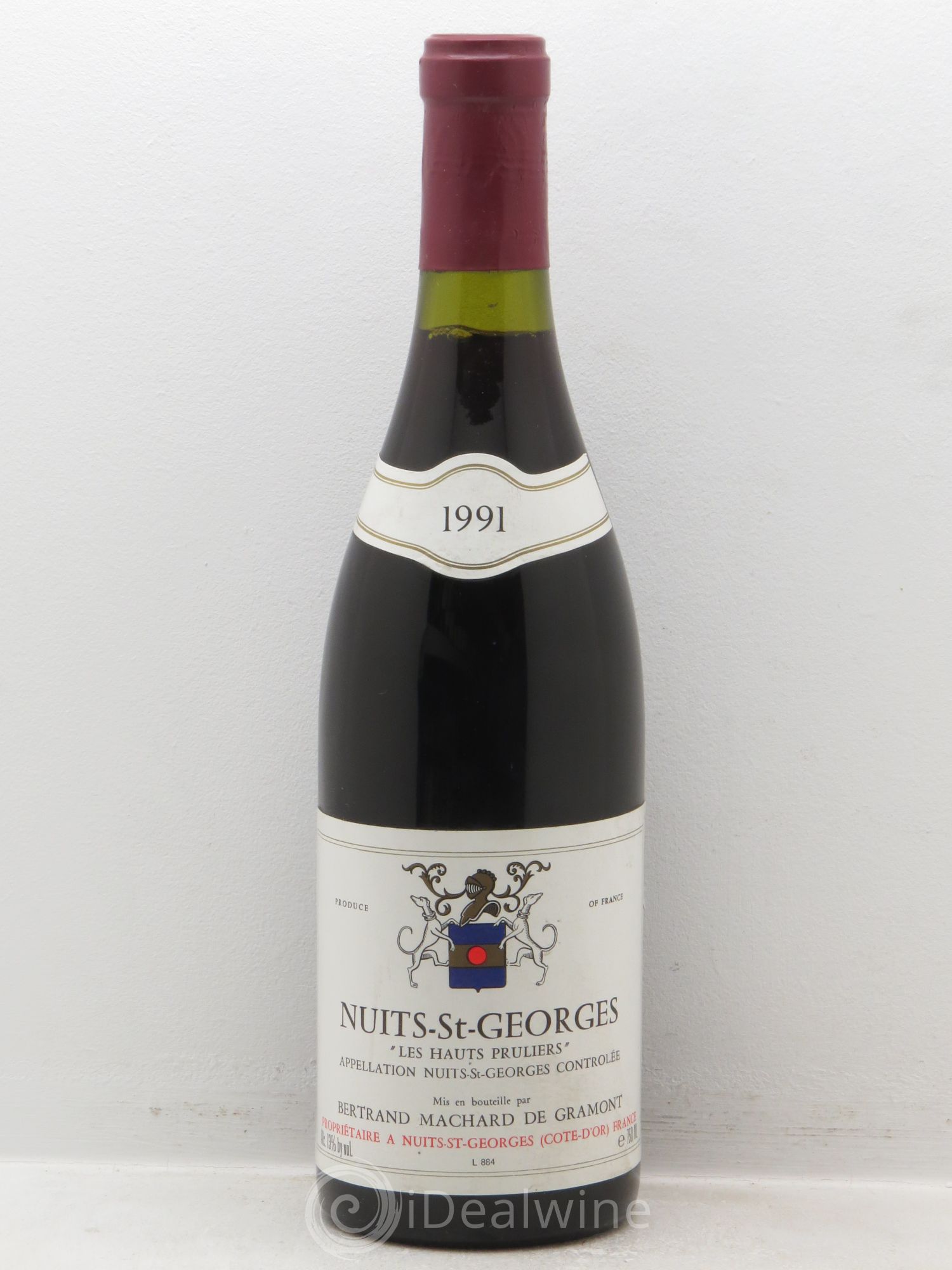 Nuits-Saint-Georges 1er Cru 1991 - Lot de 1 bouteille - 0