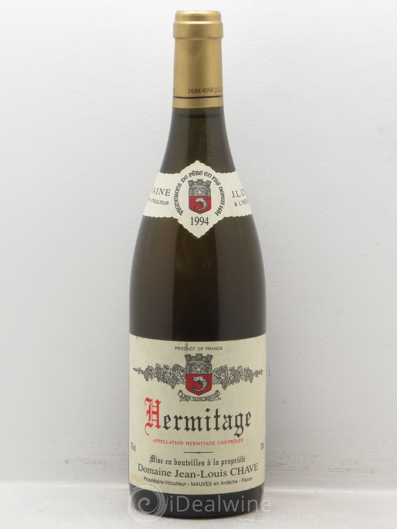 Hermitage Jean-Louis Chave 1994 - Lot de 1 bouteille - 0