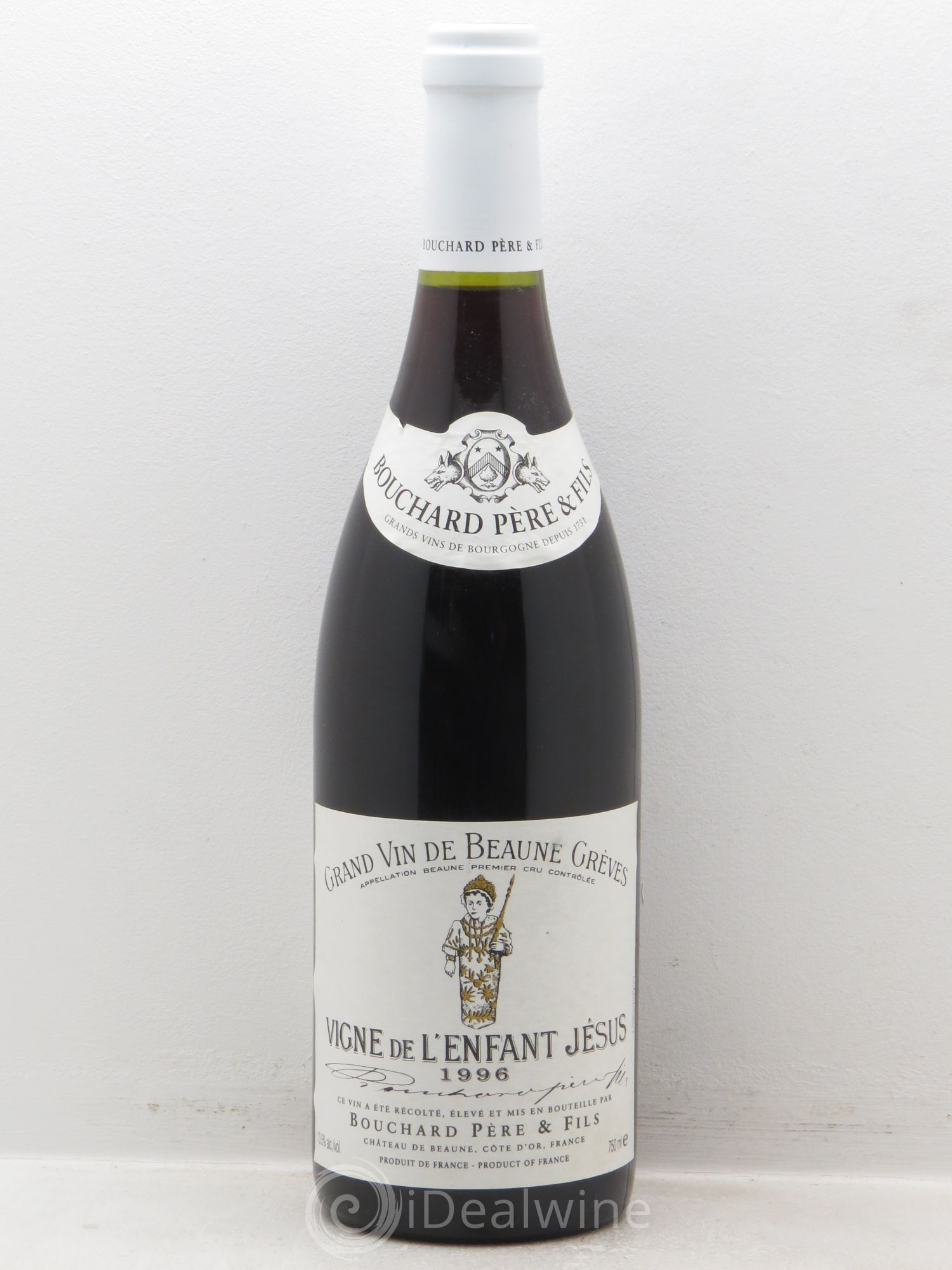 Beaune 1er Cru Grèves - Vigne de l'Enfant Jésus Bouchard Père & Fils 1996 - Lot de 1 bouteille - 0