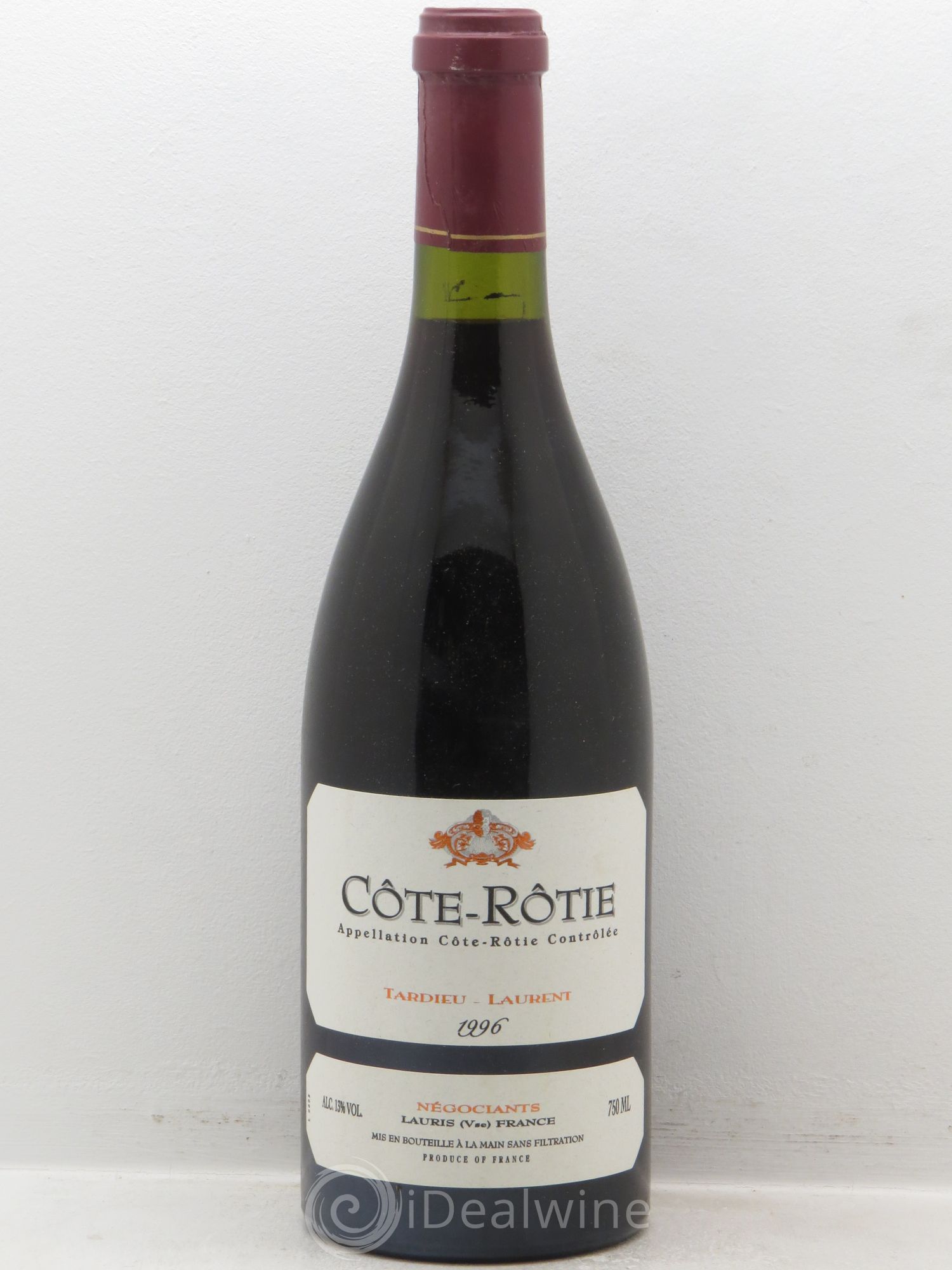 Côte-Rôtie Maison Tardieu-Laurent 1996 - Lot de 1 bouteille - 0