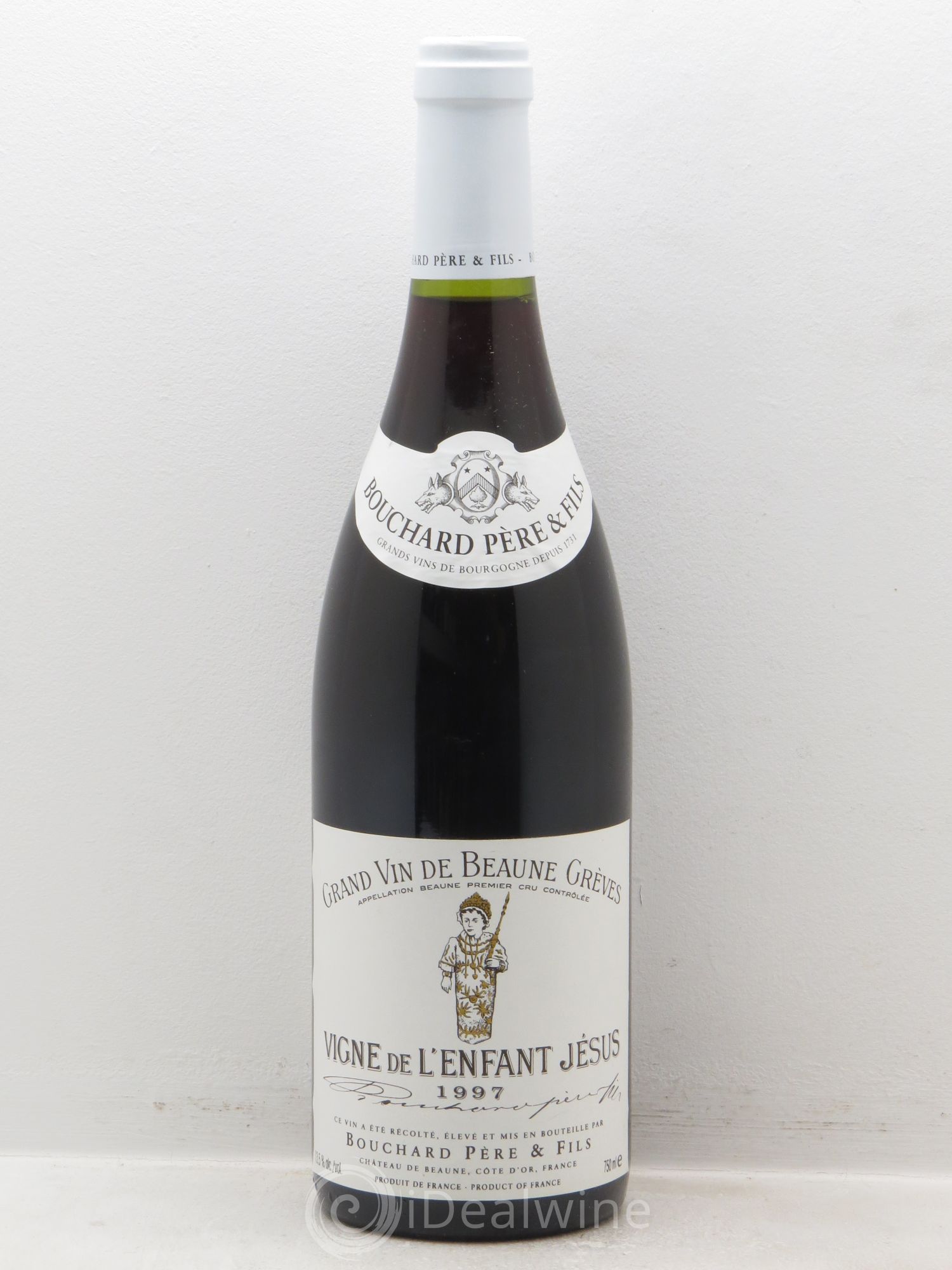 Beaune 1er Cru Grèves - Vigne de l'Enfant Jésus Bouchard Père & Fils 1997 - Lot de 1 bouteille - 0