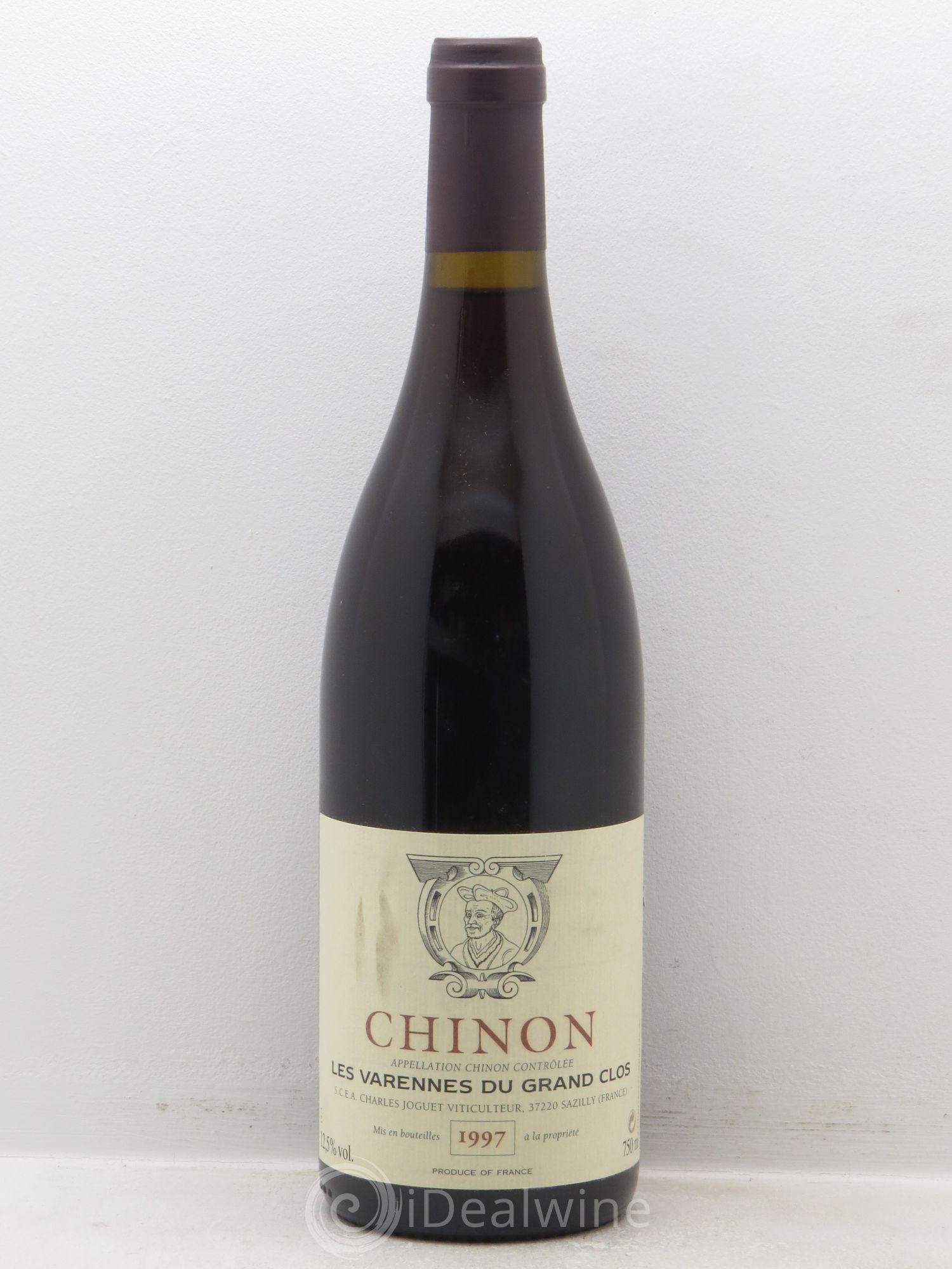 Chinon Les Varennes du Grand Clos Charles Joguet 1997 - Lot de 1 bouteille - 0