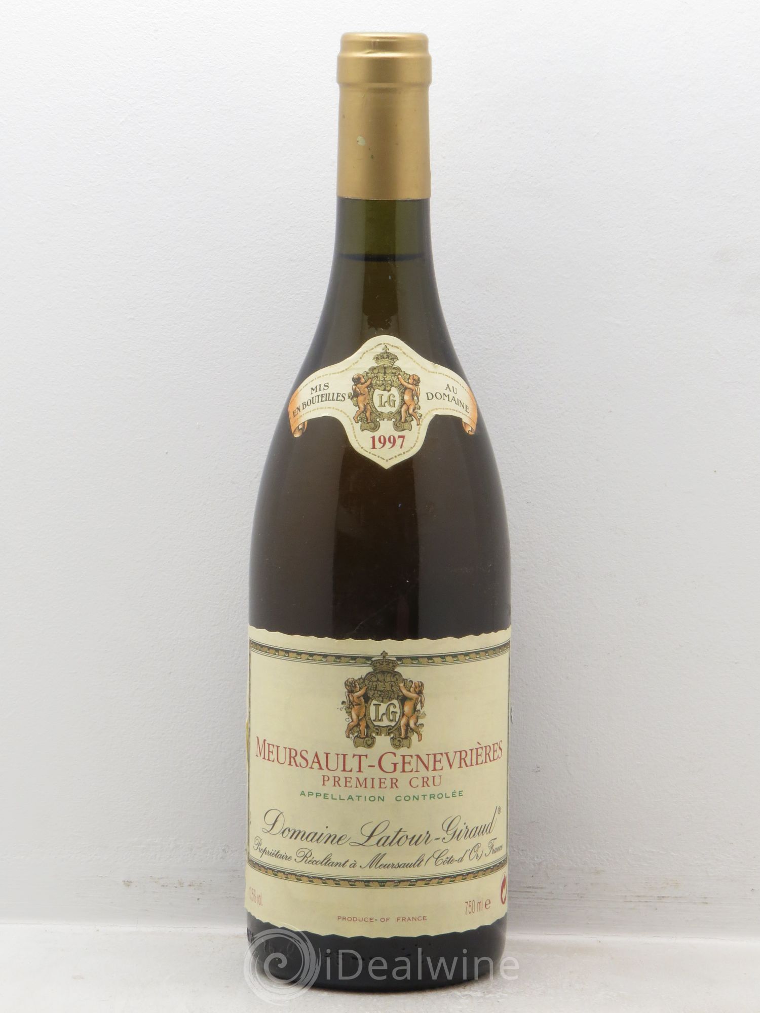 Meursault 1er Cru Domaine Latour-Giraud 1997 - Posten von 1 Flasche - 0