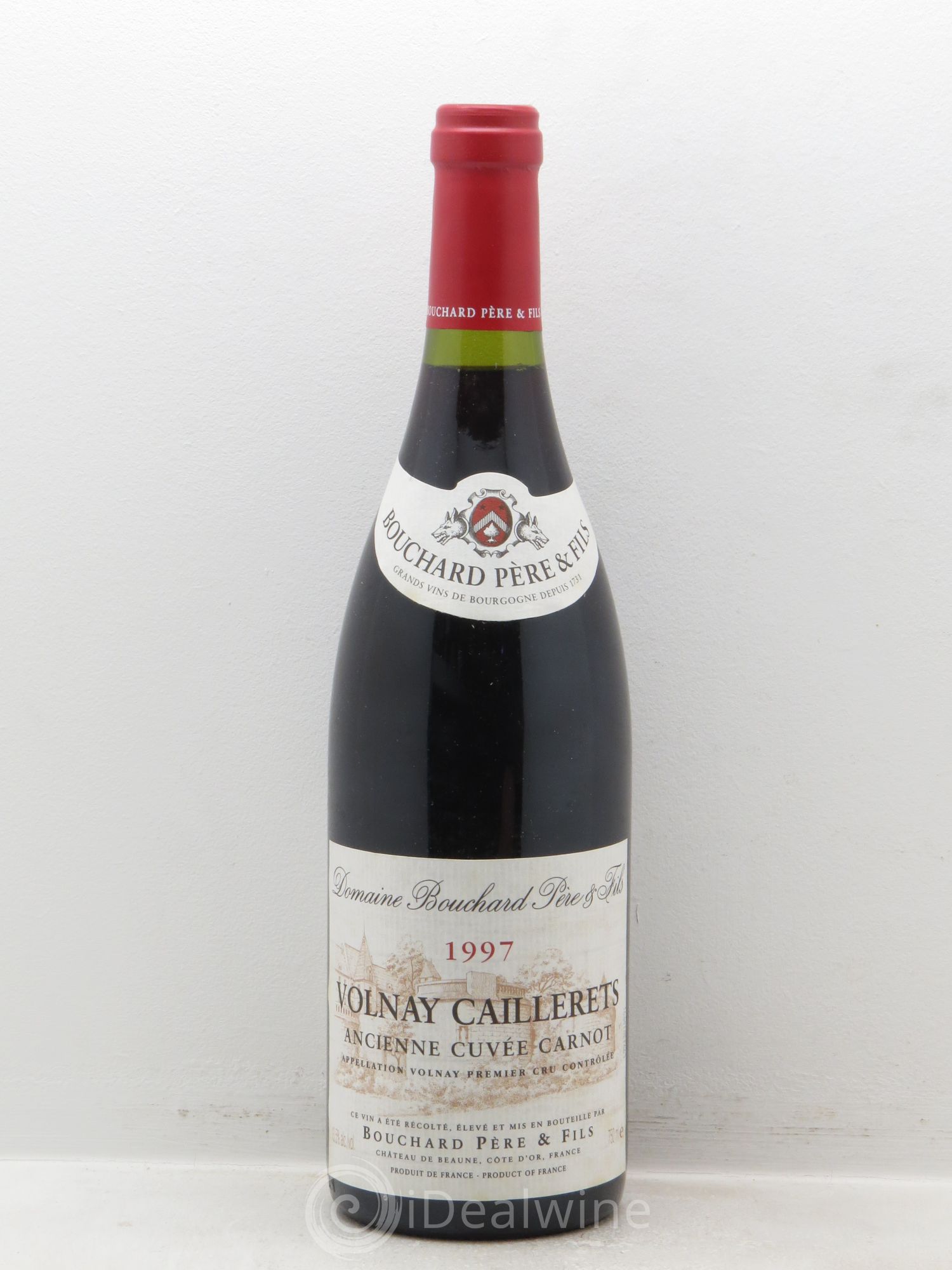 Volnay 1er Cru Caillerets - Ancienne Cuvée Carnot Bouchard Père & Fils 1997 - Lot de 1 bouteille - 0