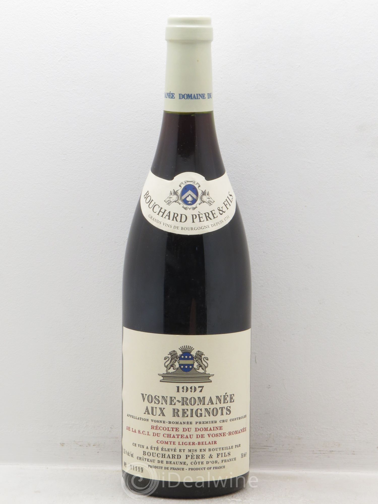 Vosne-Romanée 1er Cru Aux Reignots Ch. de Vosne-Romanée Comte Liger-Belair (Domaine du) 1997 - Lot de 1 bouteille - 0